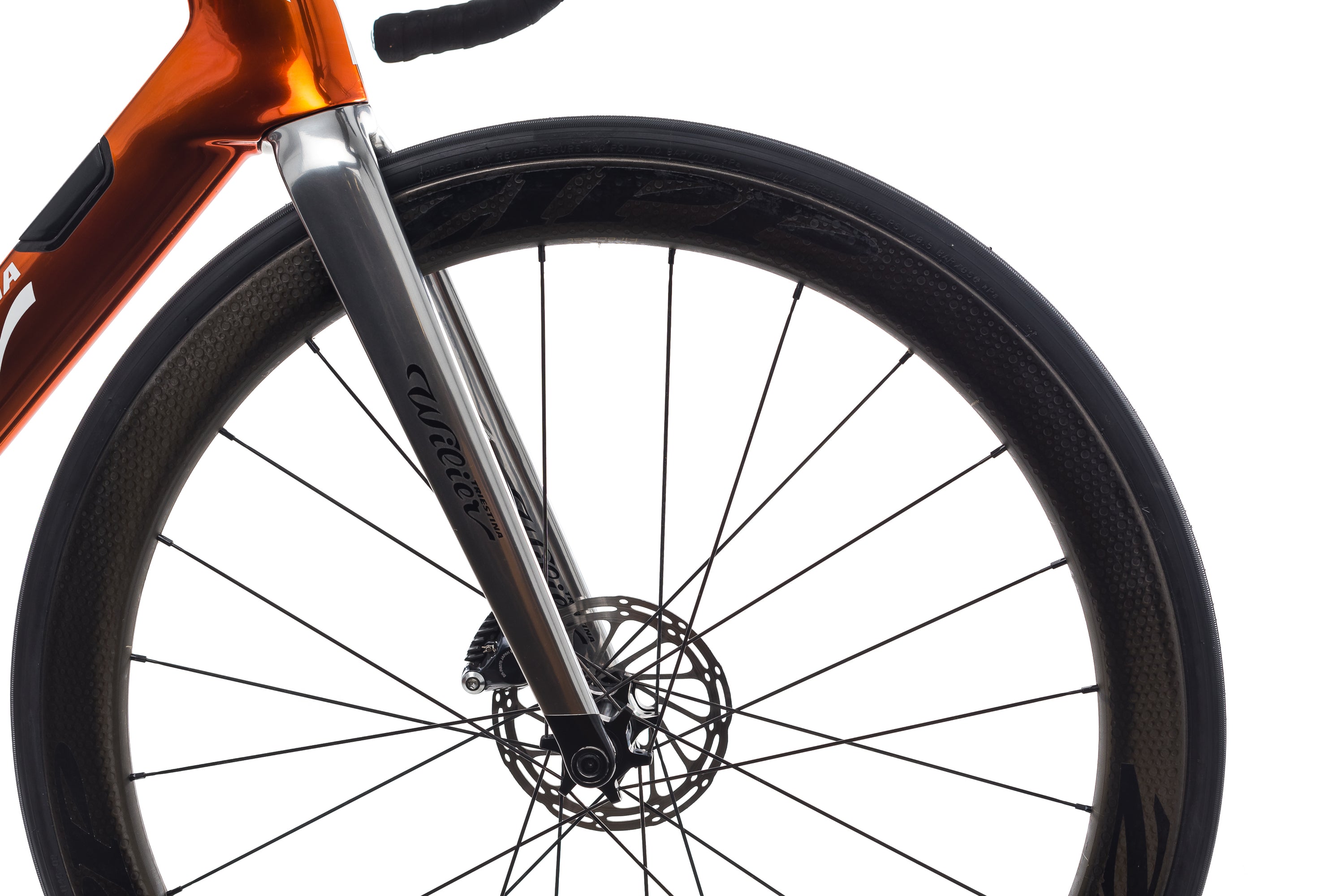 Wilier Cento10AIR Disc Ramato Medium Bike - 2018 front wheel