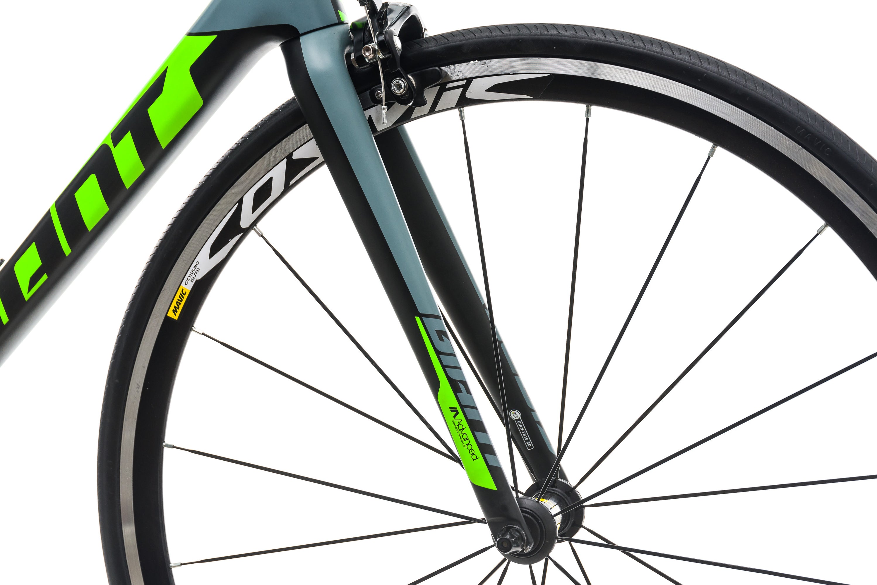 Giant TCR Advanced 2 Road Bike - 2018, X-Small front wheel