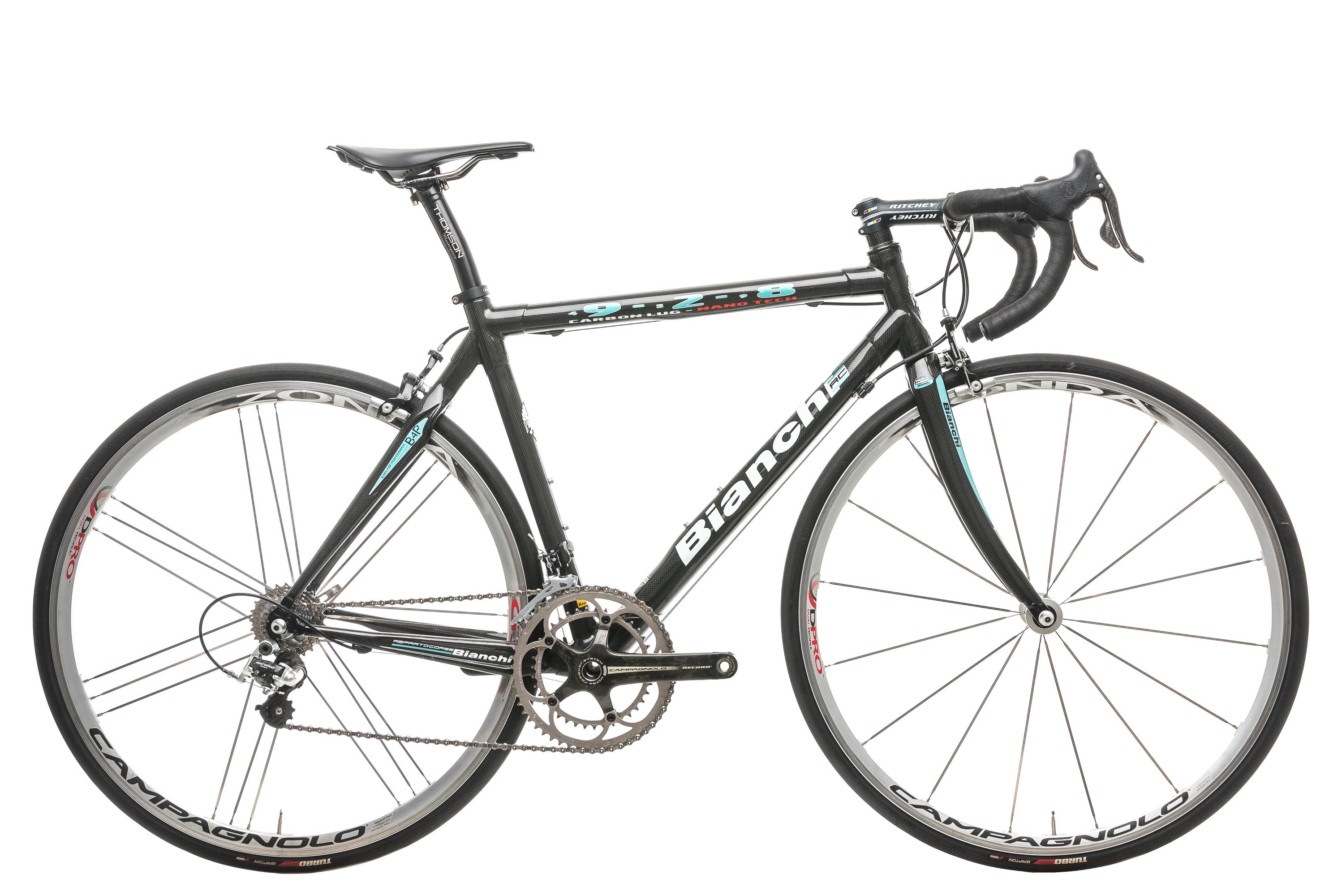 bianchi 928 carbon c2c 105 compact 2009 road bike Bianchi 928 Carbon L Road Bike - 2007, 55cm