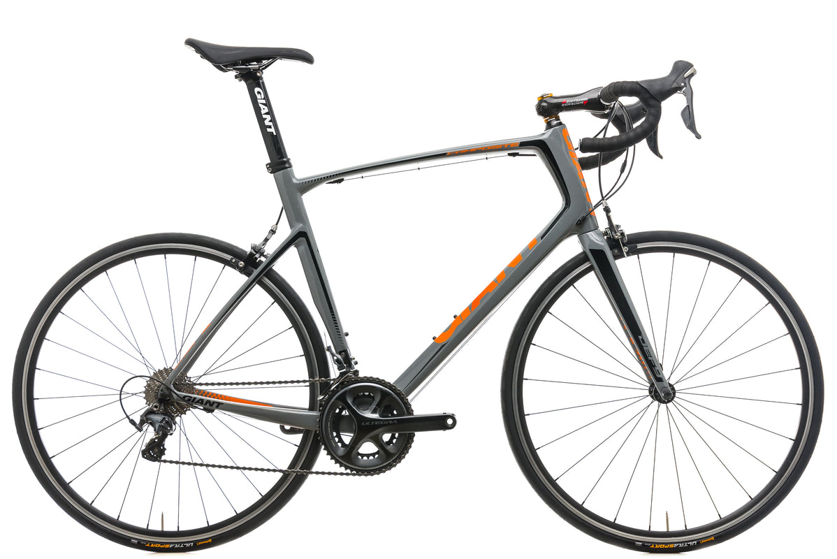 Giant Defy Composite 1 Road Bike - 2014, X-Large drive side