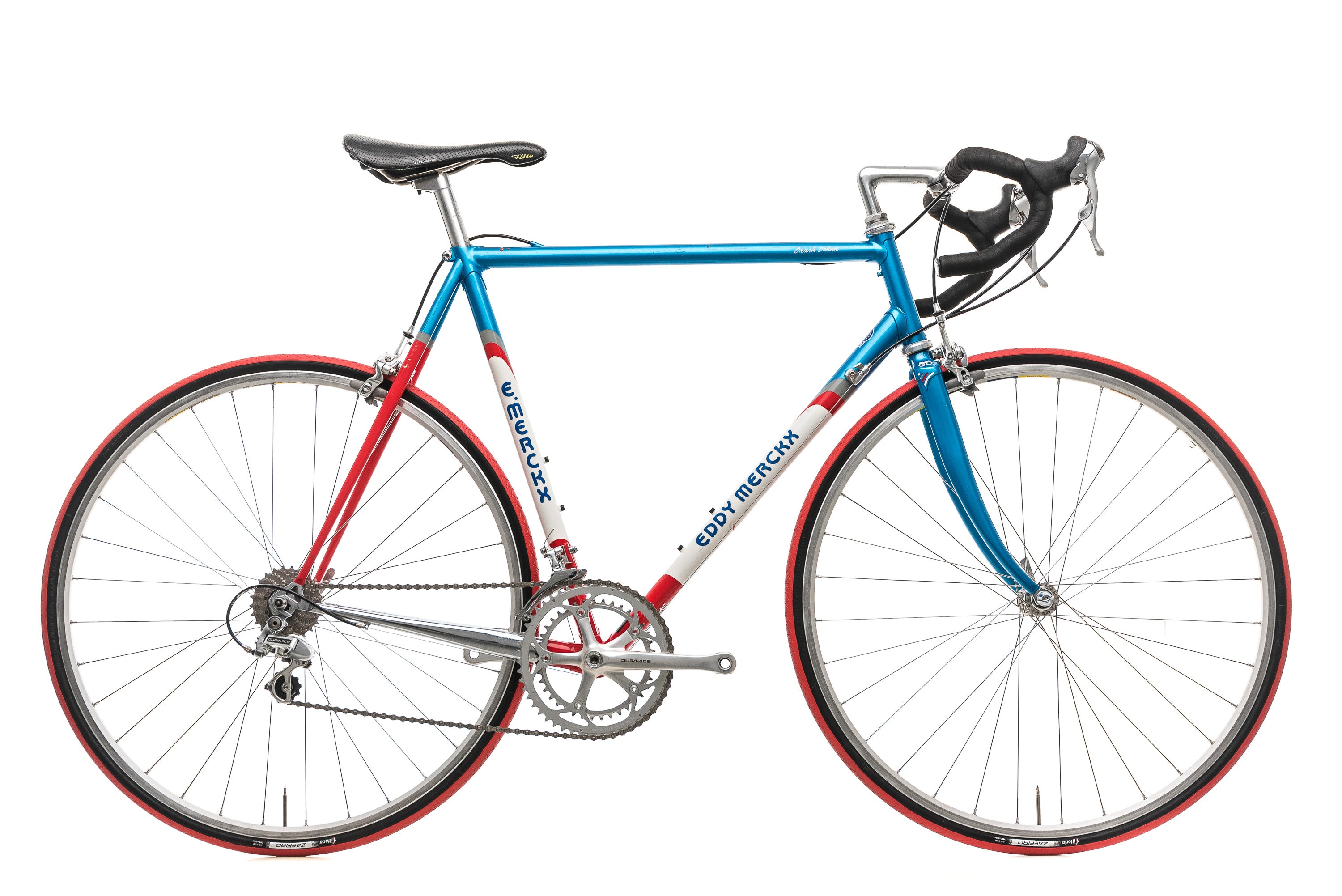 Bicycle Series 1800 赤と青 Eddy Merckx Corsa Extra - 1991, 58cm | The Pro's Closet – The