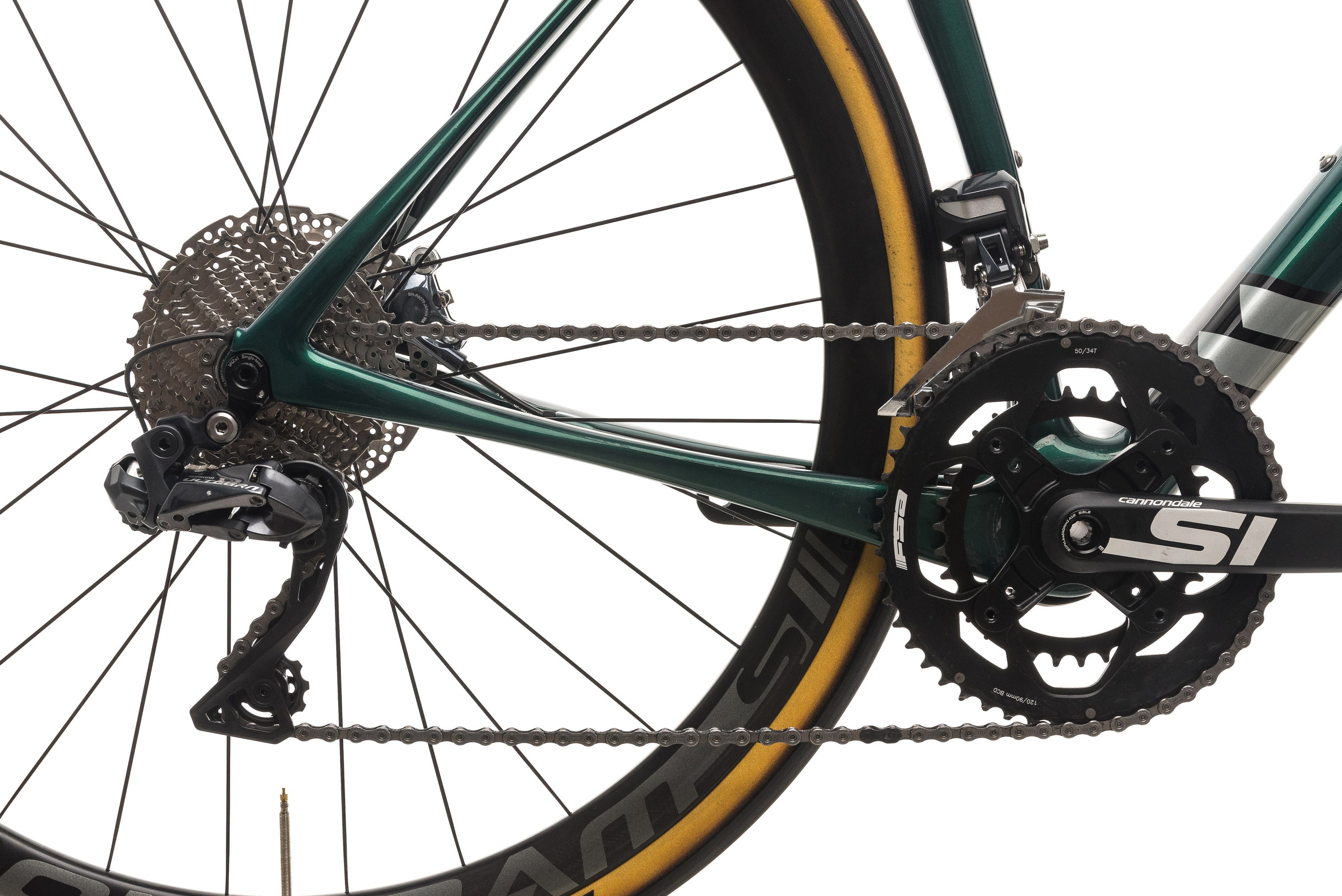 Cannondale Synapse Carbon Disc Road Bike - 2018, 51cm drivetrain