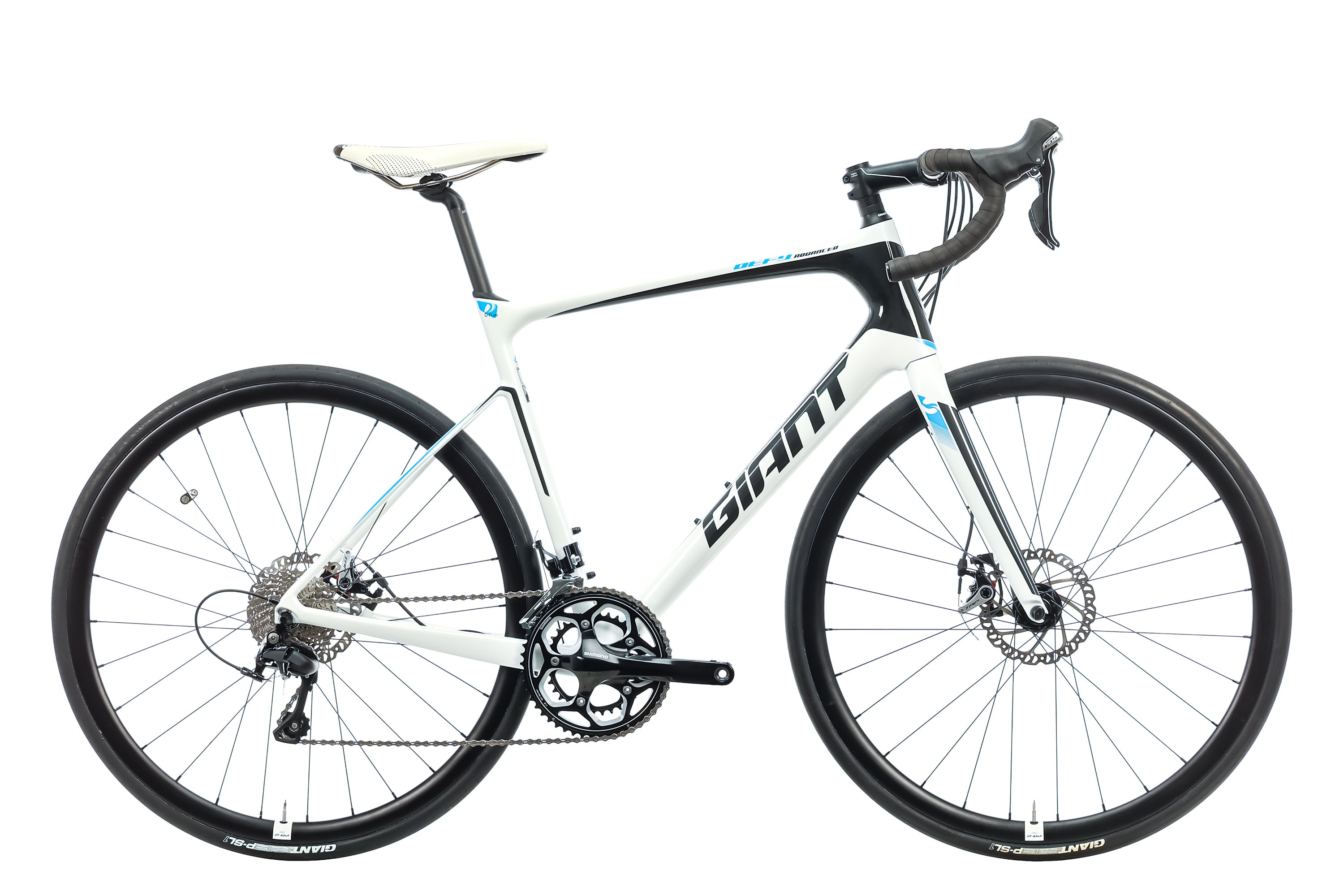 Giant Defy ロードバイク ホワイト 700C Giant Defy Advanced 2 Road Bike - 2016, Med/Larg | The Pro's Closet