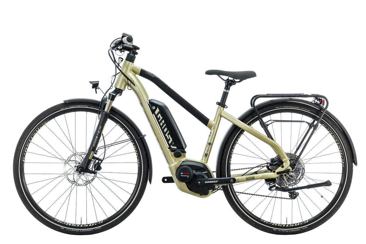 ghost bikes e-square trekking advanced y al w Ghost Hybride Square Trekking 5.8 Step-Through Commuter E-Bike - 2020, X-Small | Weight, Price, Specs, Geometry, Size Guide