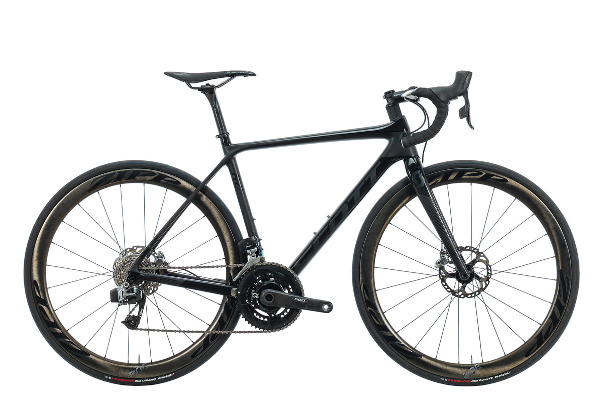 Scott Addict RC Ultimate Disc Road Bike - 2018, Small | Weight, Price ...