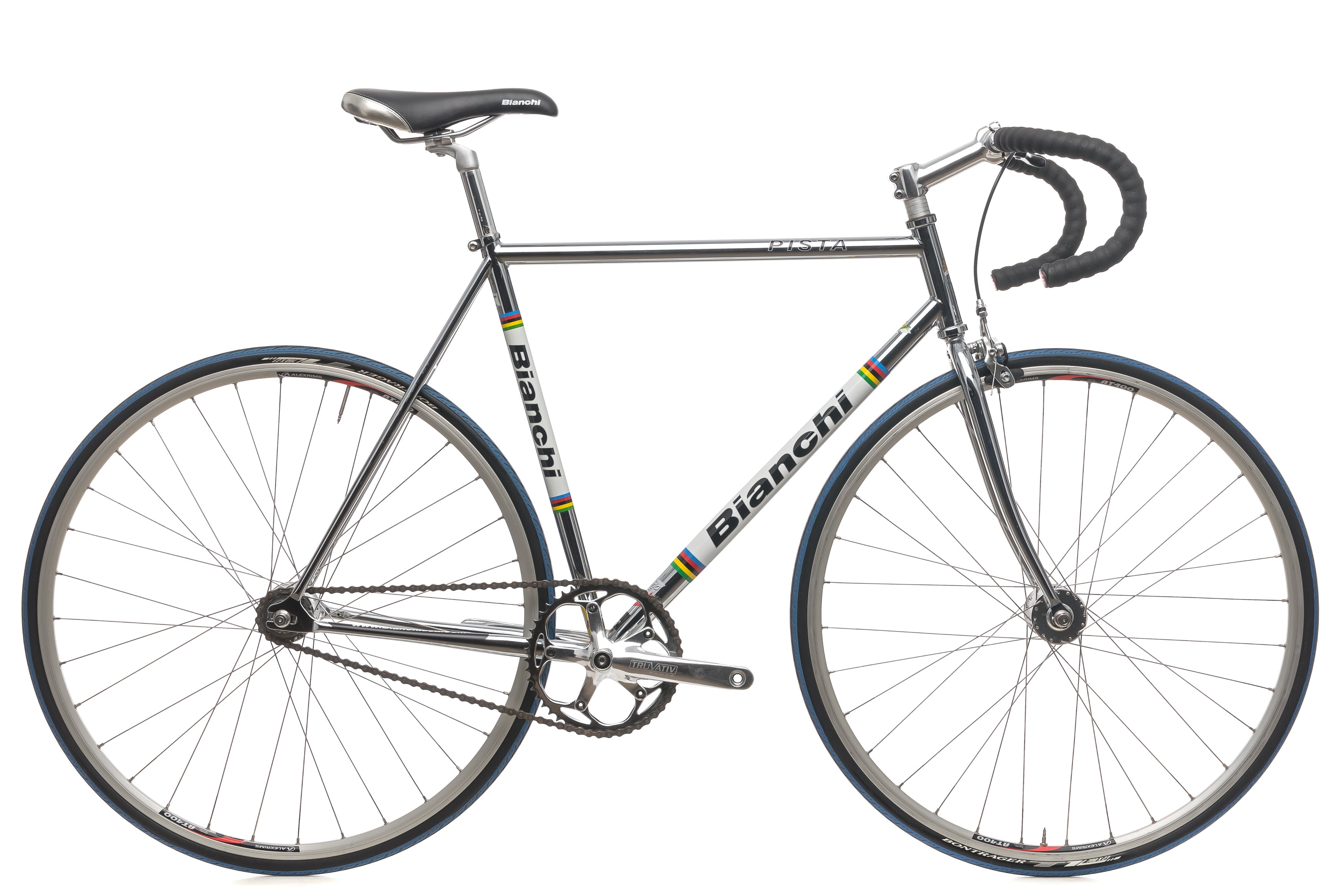 Bianchi Pista 55cm Bike - 2009 | The Pro's Closet – The Pro's Closet