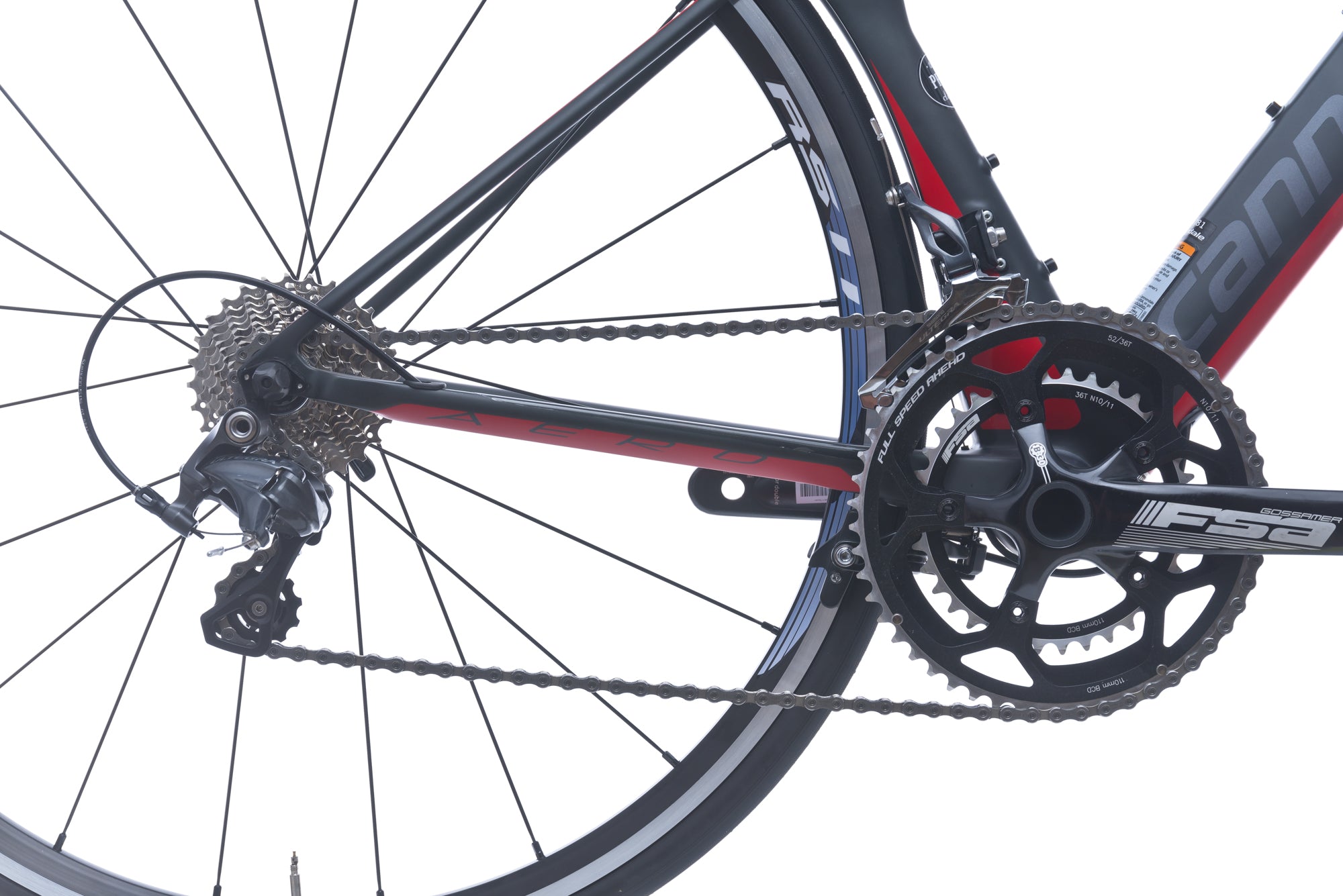 Cannondale Slice Ultegra 48cm Bike - 2015 sticker