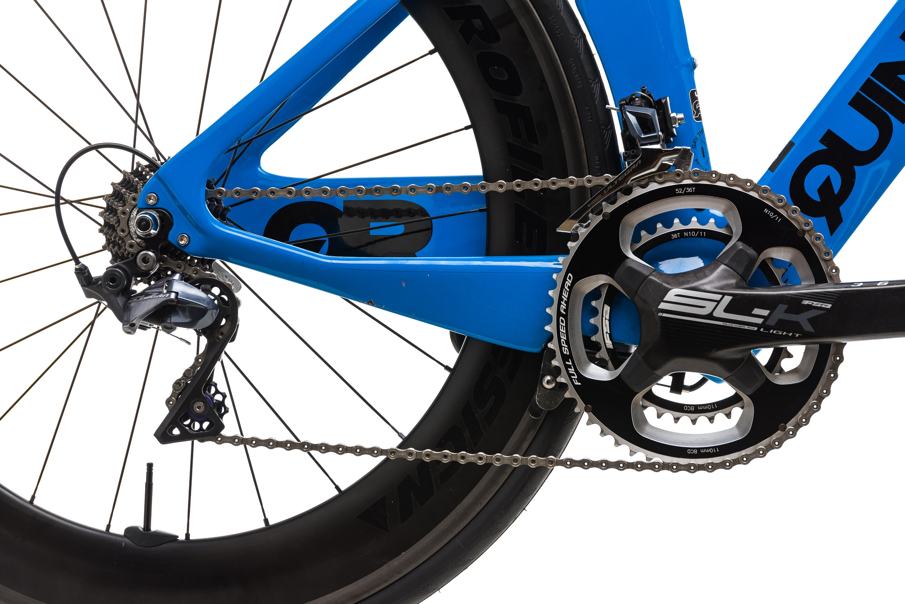 Quintana Roo PRSIX Time Trial Bike - 2018, 48cm sticker
