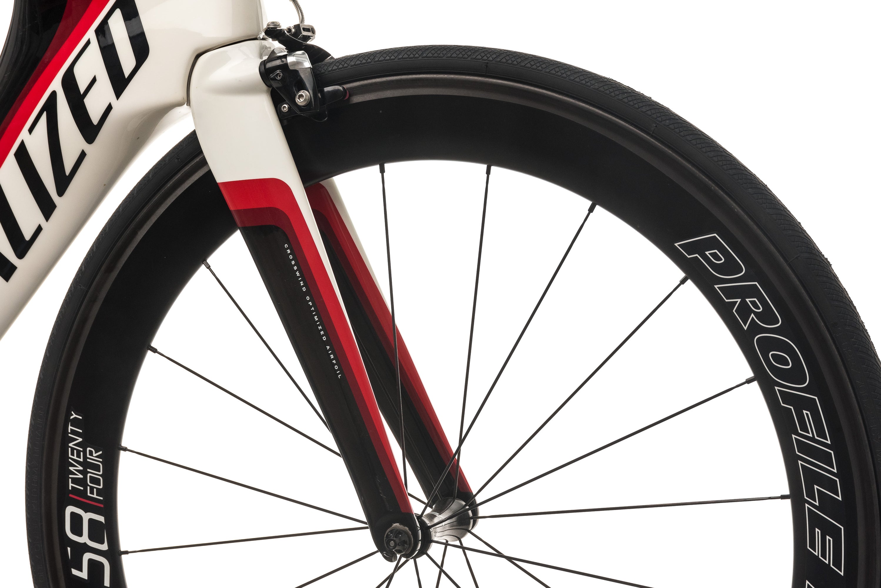 Specialized Shiv Expert Ultegra Triathlon Bike - 2014, Medium front wheel