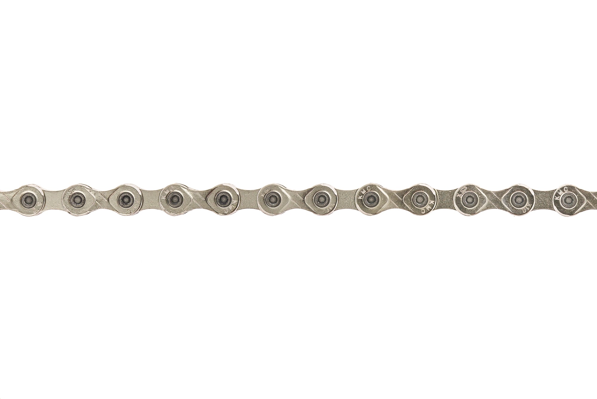 KMC X10.93 Chain 10 Speed 112 Links Silver drive side