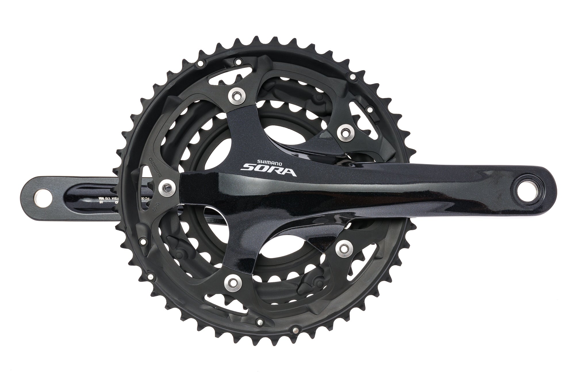 Shimano Sora FC-3503 Crank Set 9 Speed 170mm 50/ | The Pro's Closet