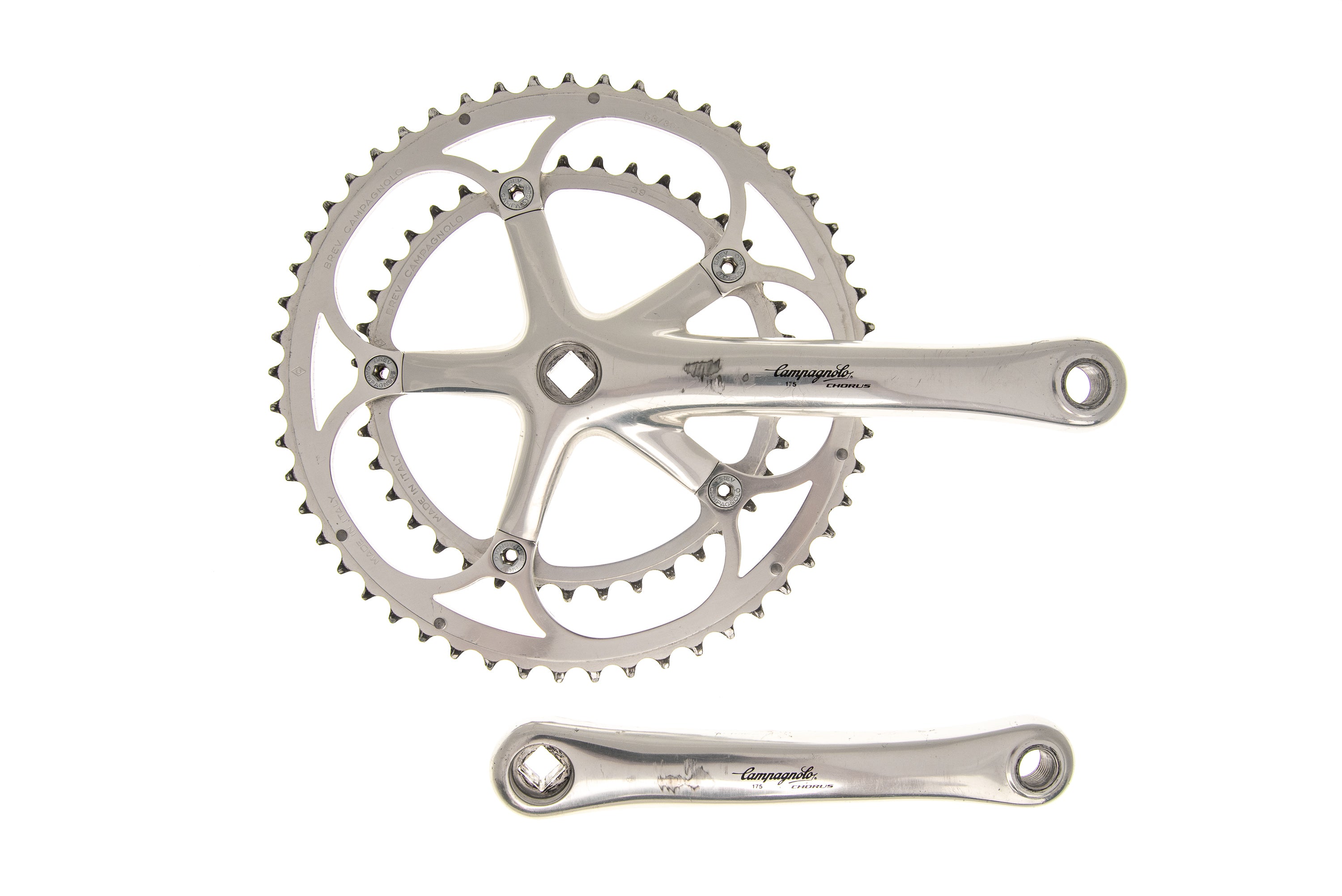 Campagnolo Chorus Crank Set 9 Speed 175mm 53/39T | The Pro's Closet
