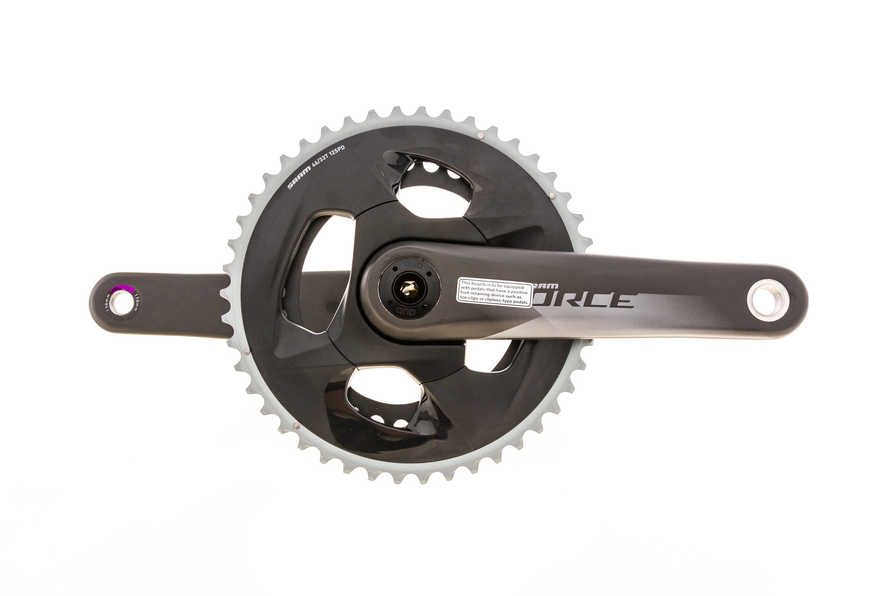 SRAM FORCE クランク DUB 170mm SRAM RED E1 1x DUB Aero 12