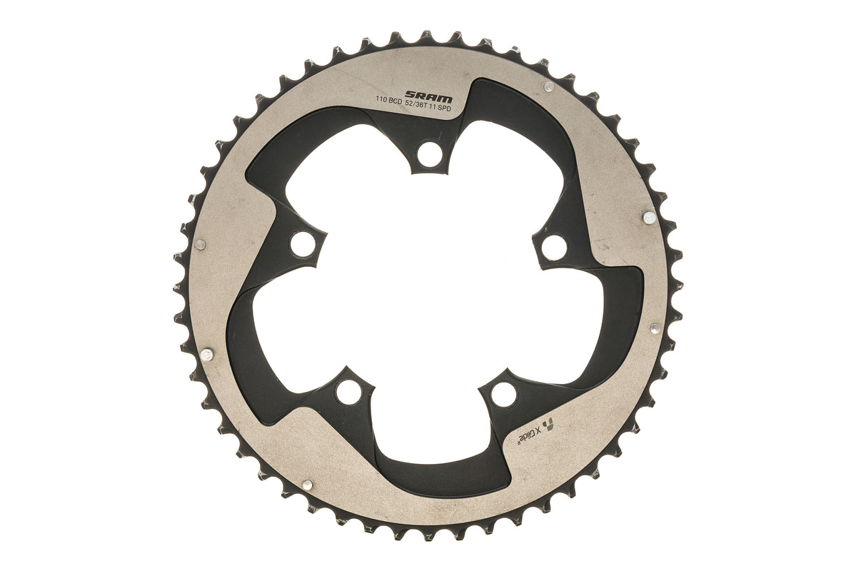 SRAM Force 22 Chainring 11 Speed 52T 110mm BCD drive side
