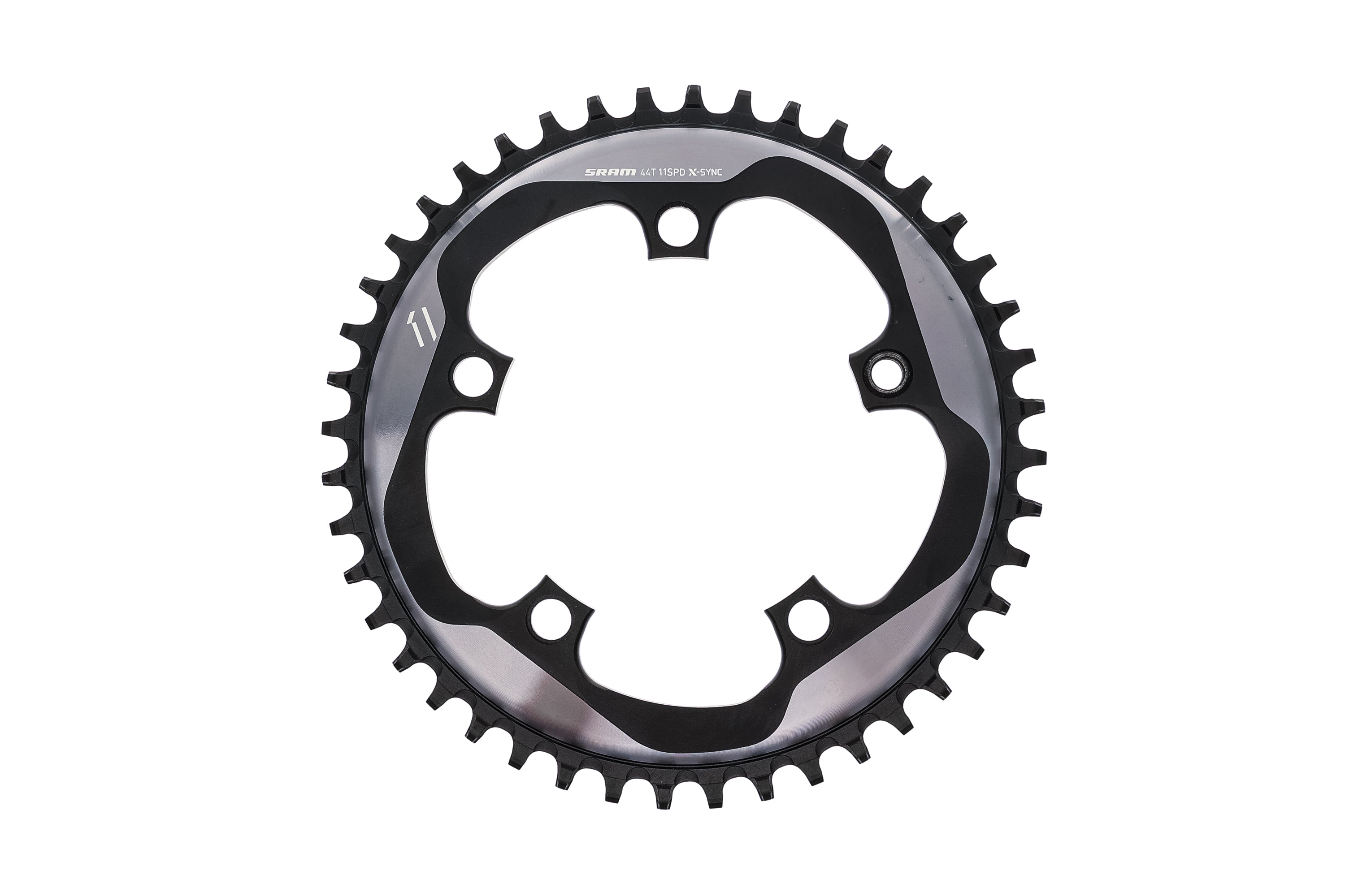 X Sync Chain Rings SRAM X-Sync Chainring 44t 11 Speed 110BCD Polish | The Pro's Closet