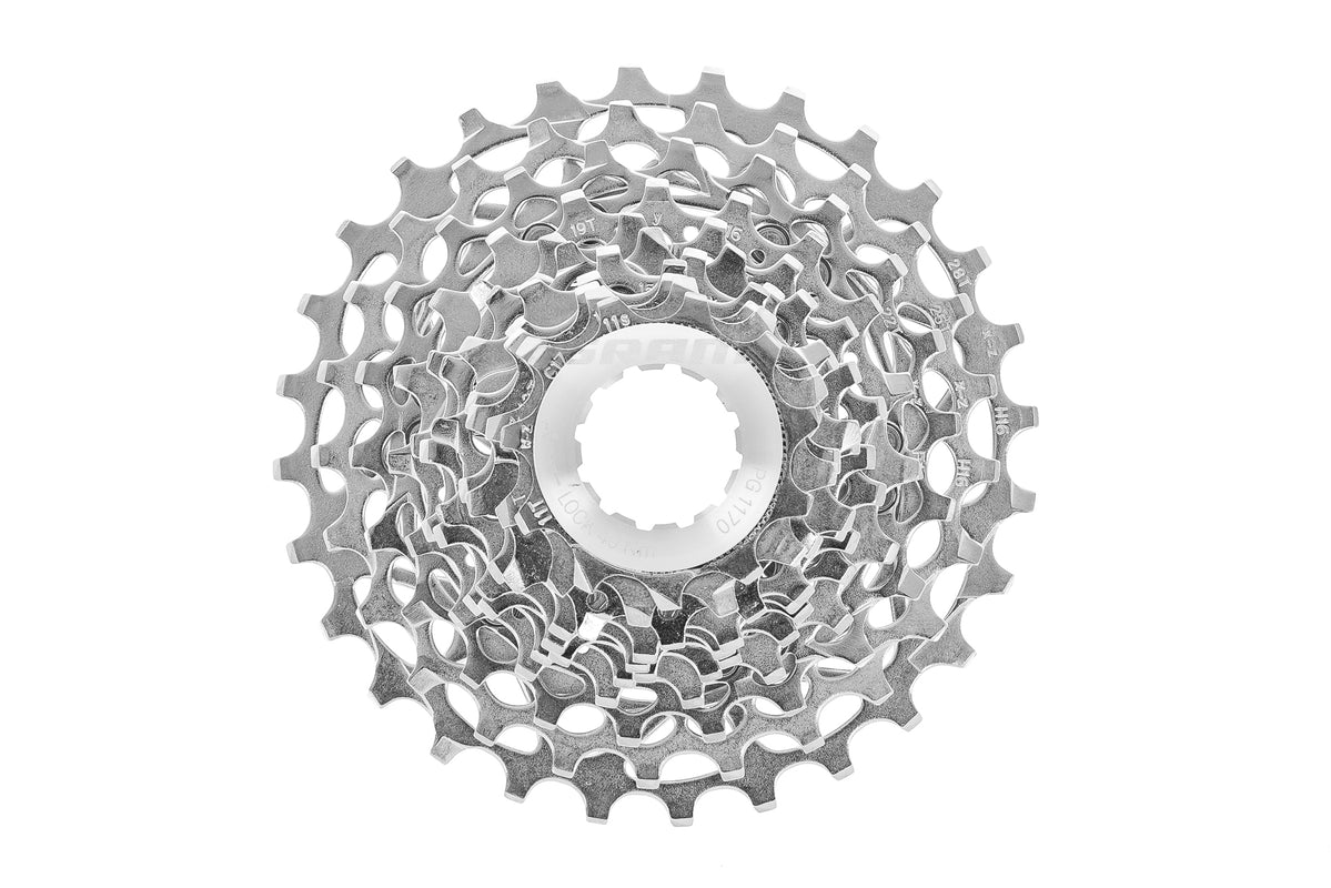 SRAM PG-1170 Cassette 11 Speed 11-28T - Pre-Owned drive side