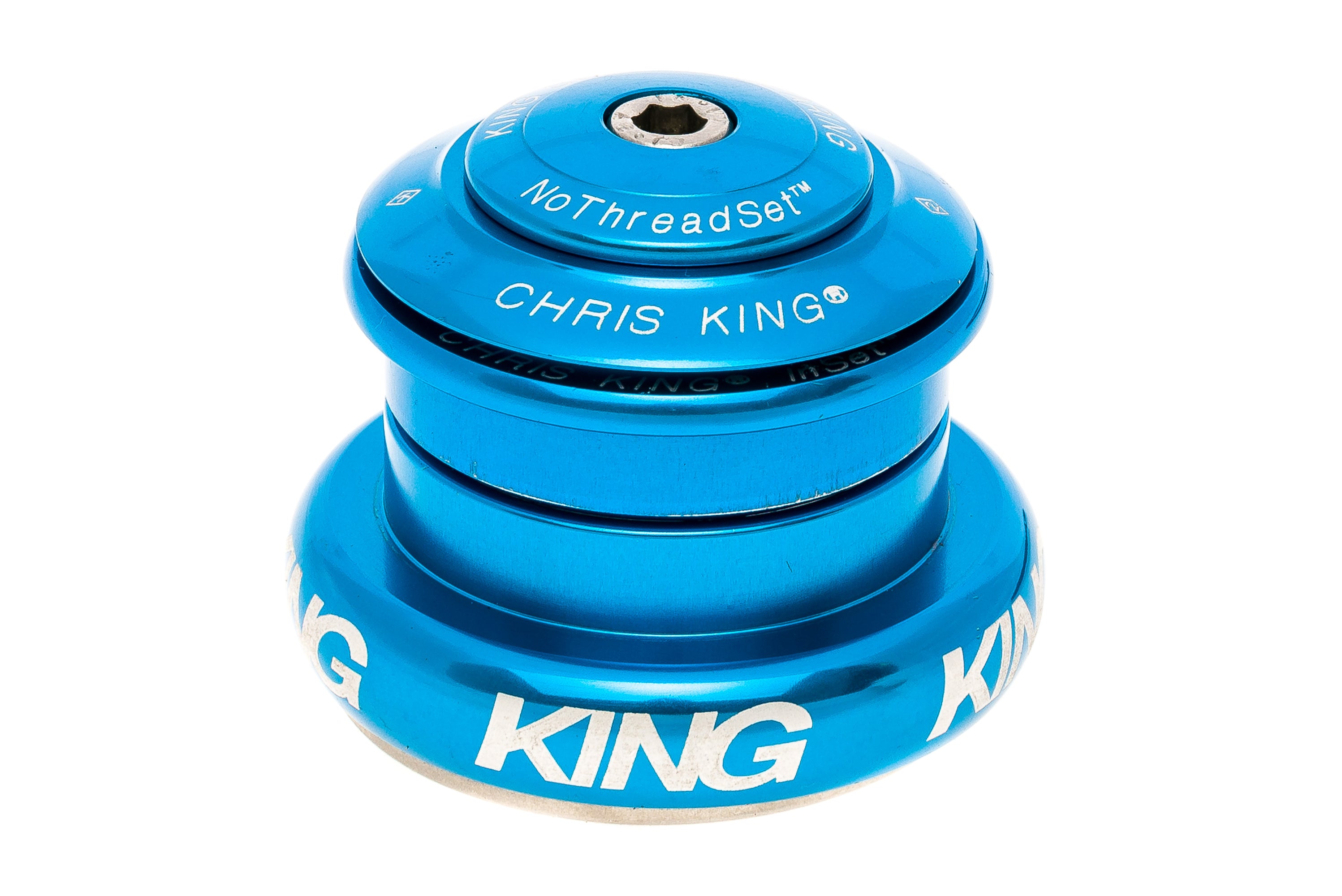 Chris King InSet 7 Headset  1-1/8-1.5" Tapered Turquoise drive side