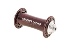Chris King Classic Low Flange Front Hub 9x100mm QR 32 Hole Pewter drive side