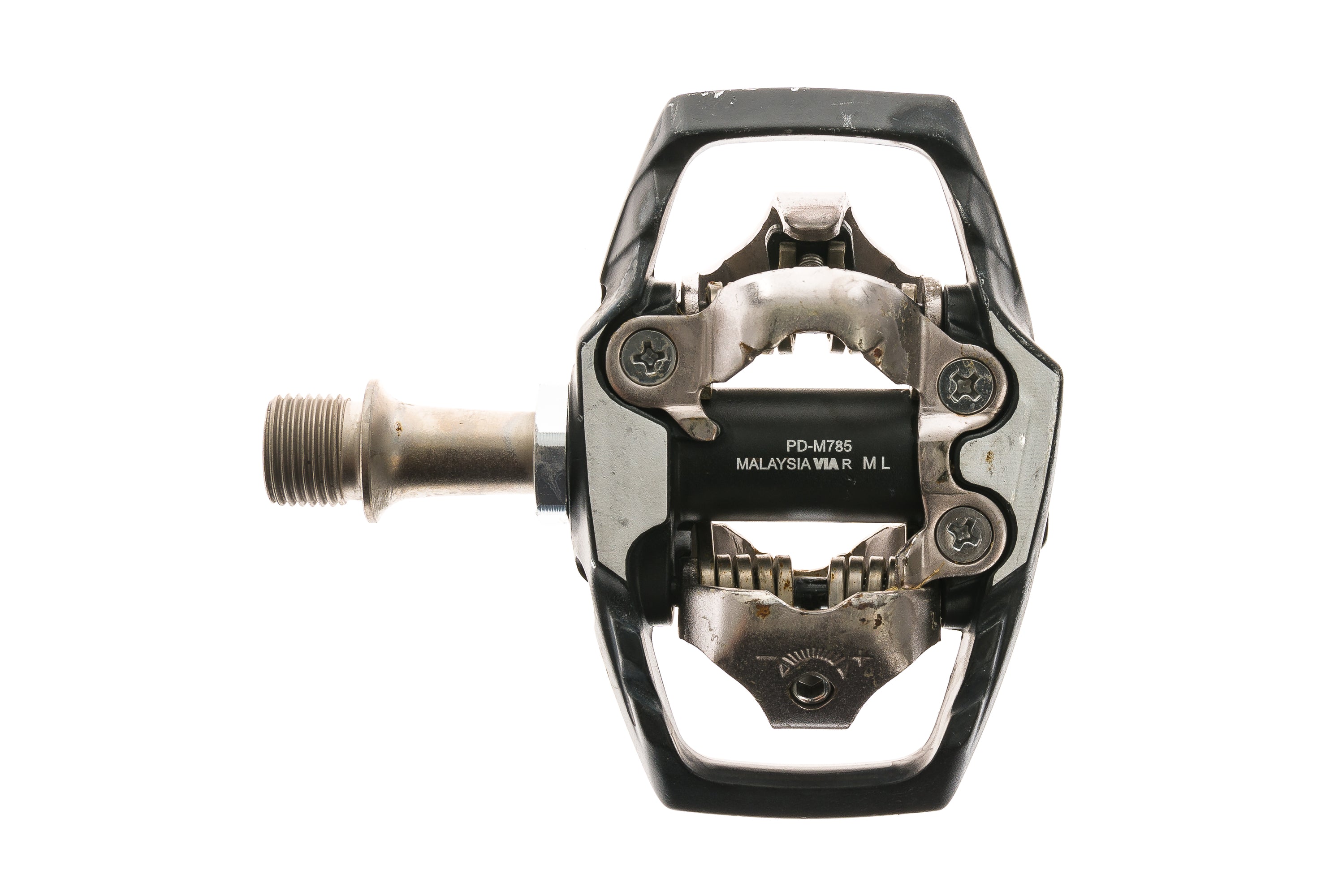 Shimano Deore XT PD-M785 Pedals Clipless Black/Silver non-drive side
