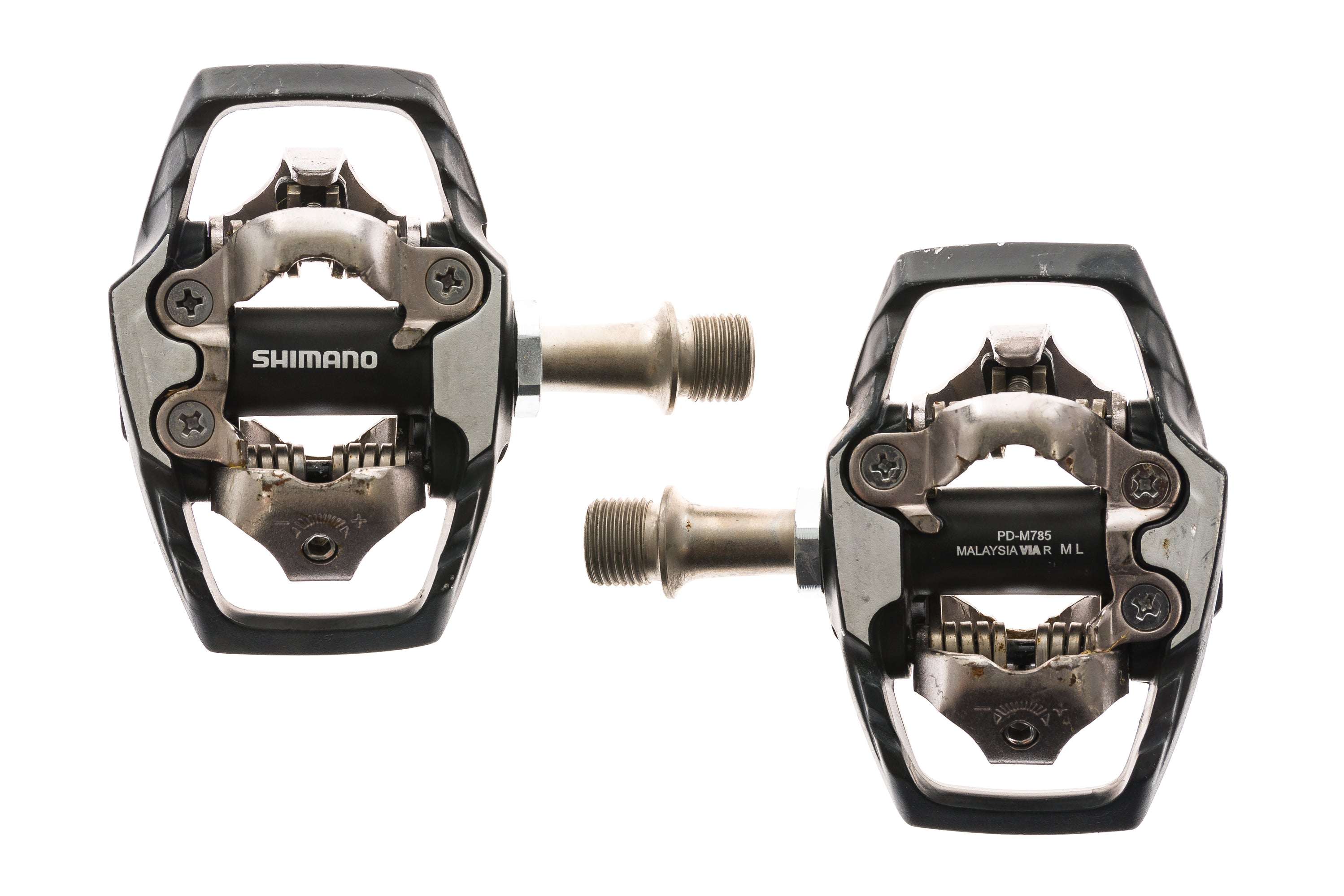 Shimano Deore XT PD-M785 Pedals Clipless Black/Silver sticker