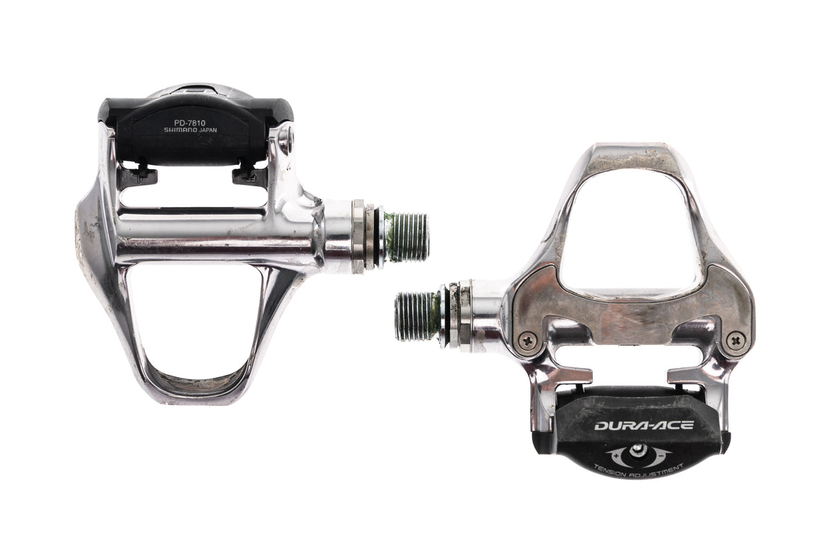 dura ace pedale gewicht Shimano Dura-Ace PD-7810 Pedals Clipless Silver
