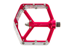 spank oozy pedals Spank Oozy Trail Pedals Platform Red