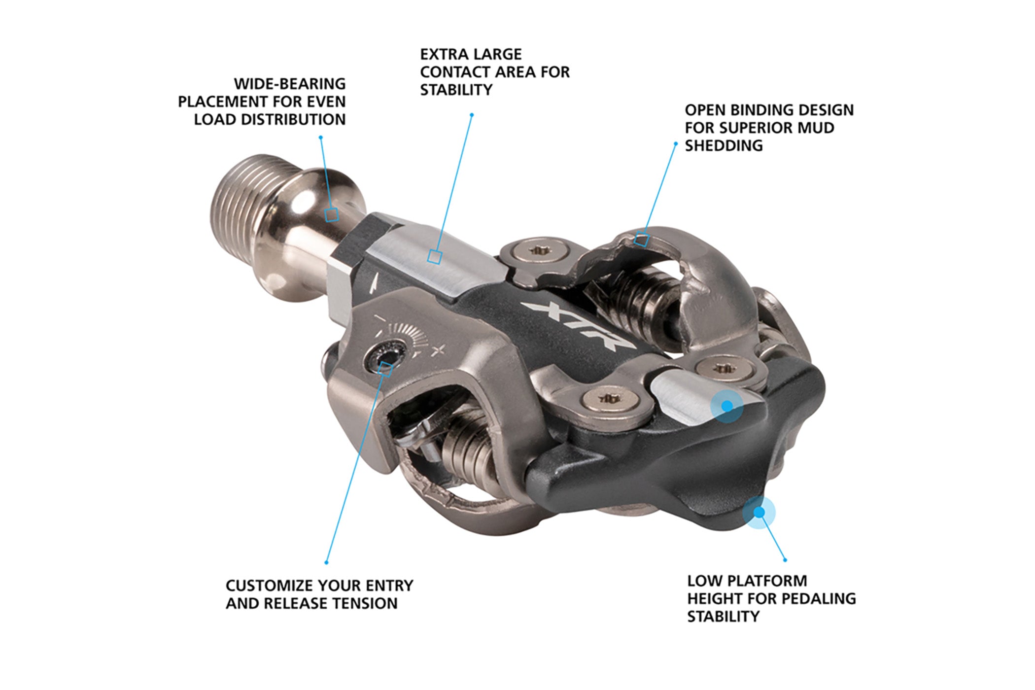 shimano xtr pedale test Shimano PD-M9100 XTR Pedals