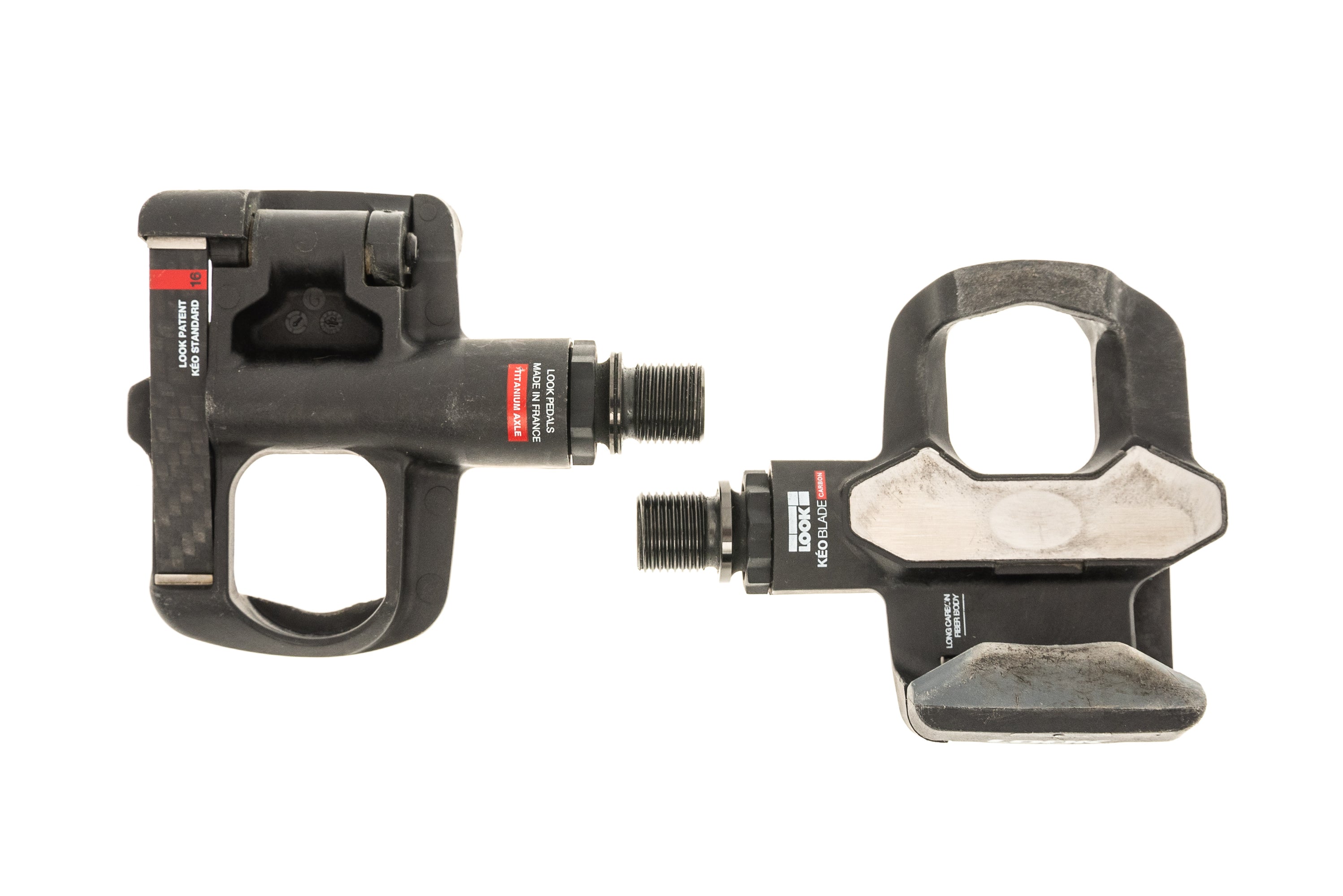 Look Keo Blade Carbon 16 Pedals Clipless Black The Pro's Closet