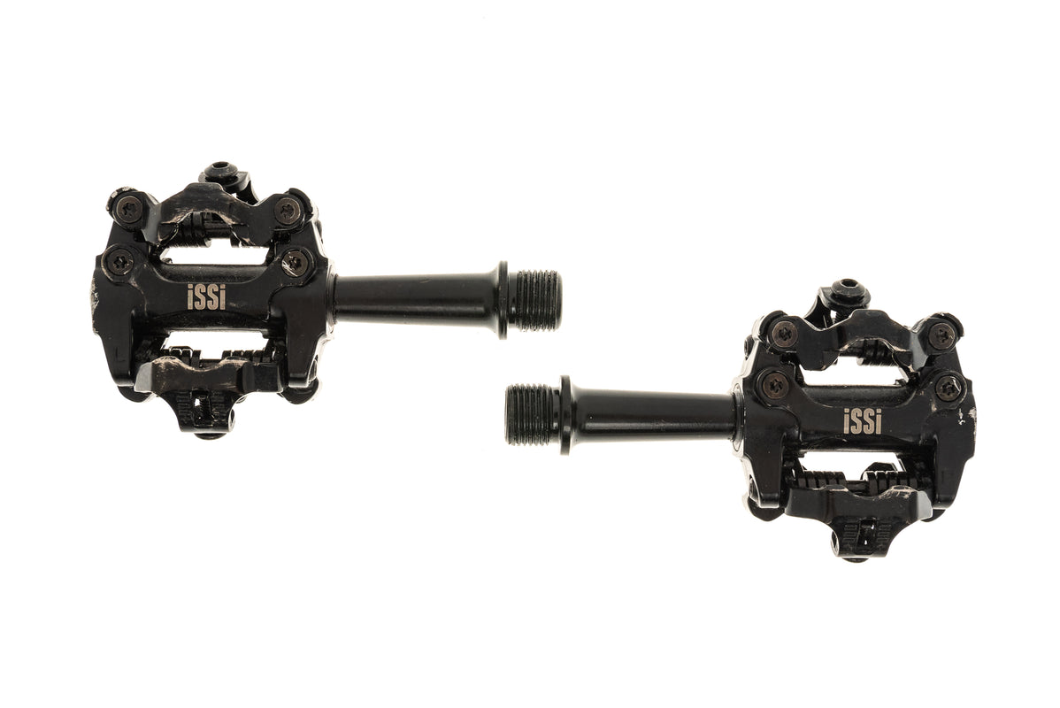 issi flash pedals iSSi Flash II Pedals Clipless +12mm Spindle Blac