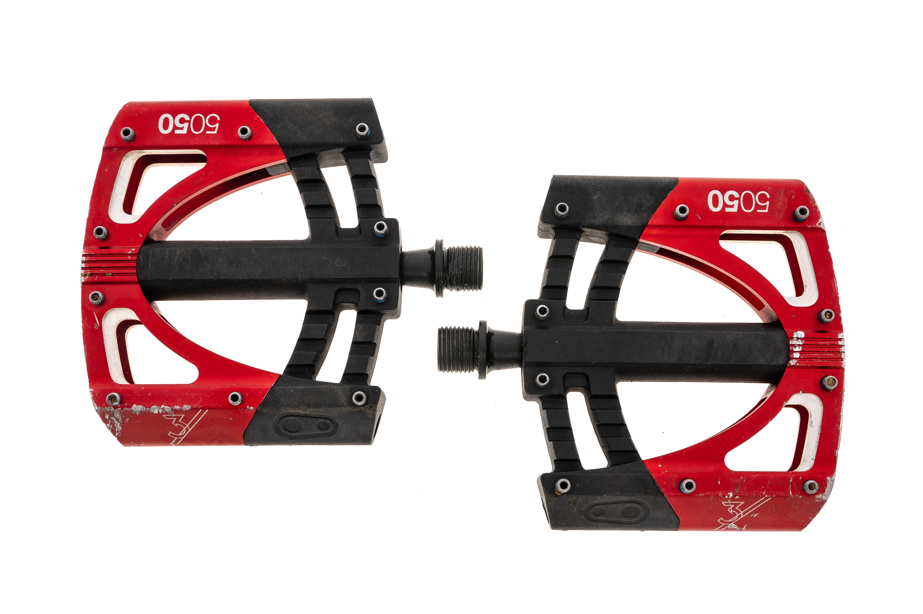 Crank Brothers 5050 3 Pedals Platform Red/Black