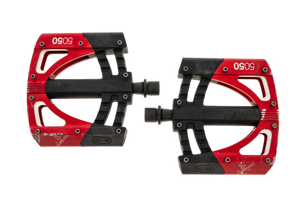 crank brothers 5050 pedal Crank Brothers 5050 3 Pedals Platform Red/Black