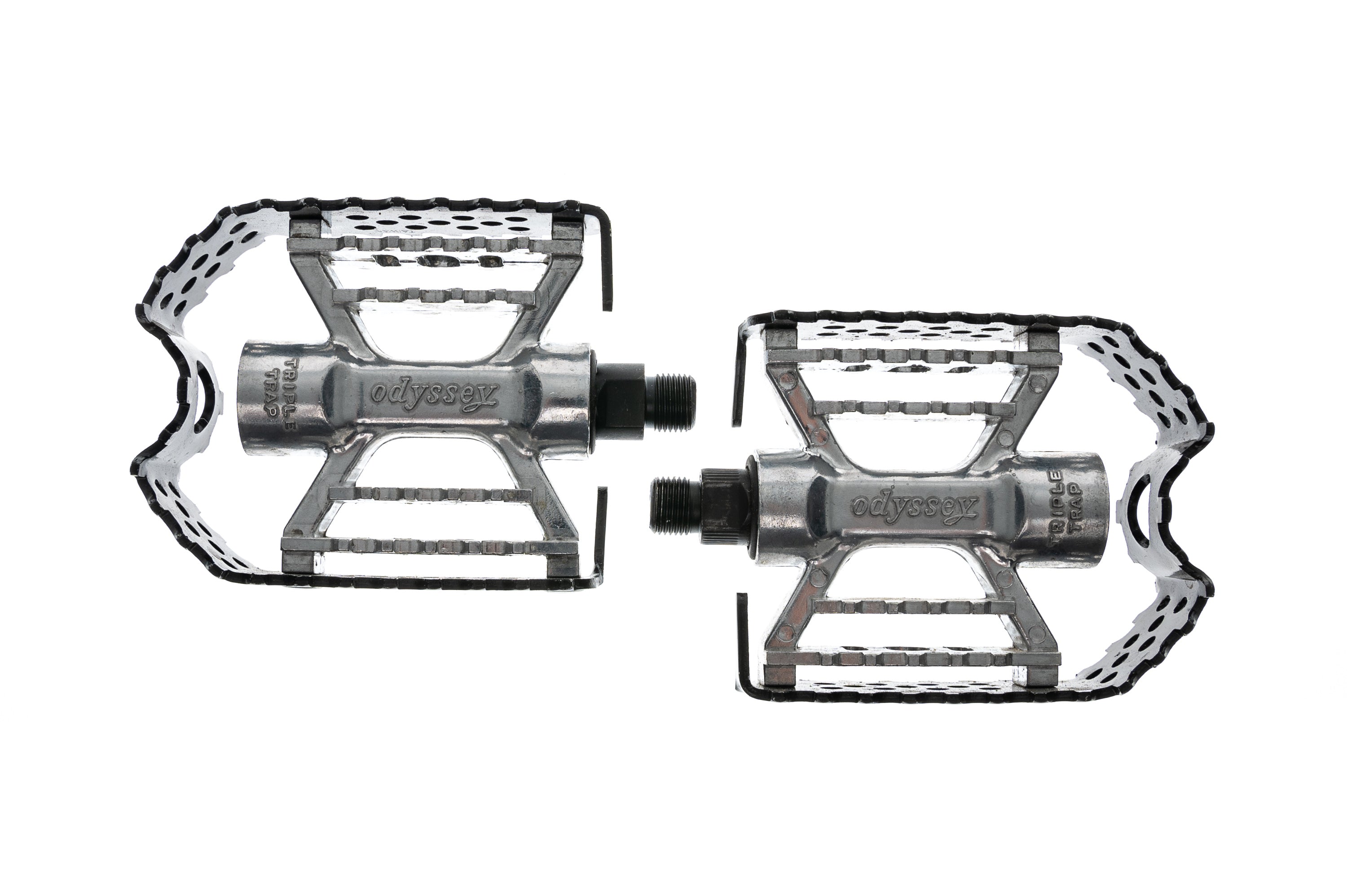 odyssey triple trap pedals Odyssey Triple Trap Pedals Platform Black/Silver