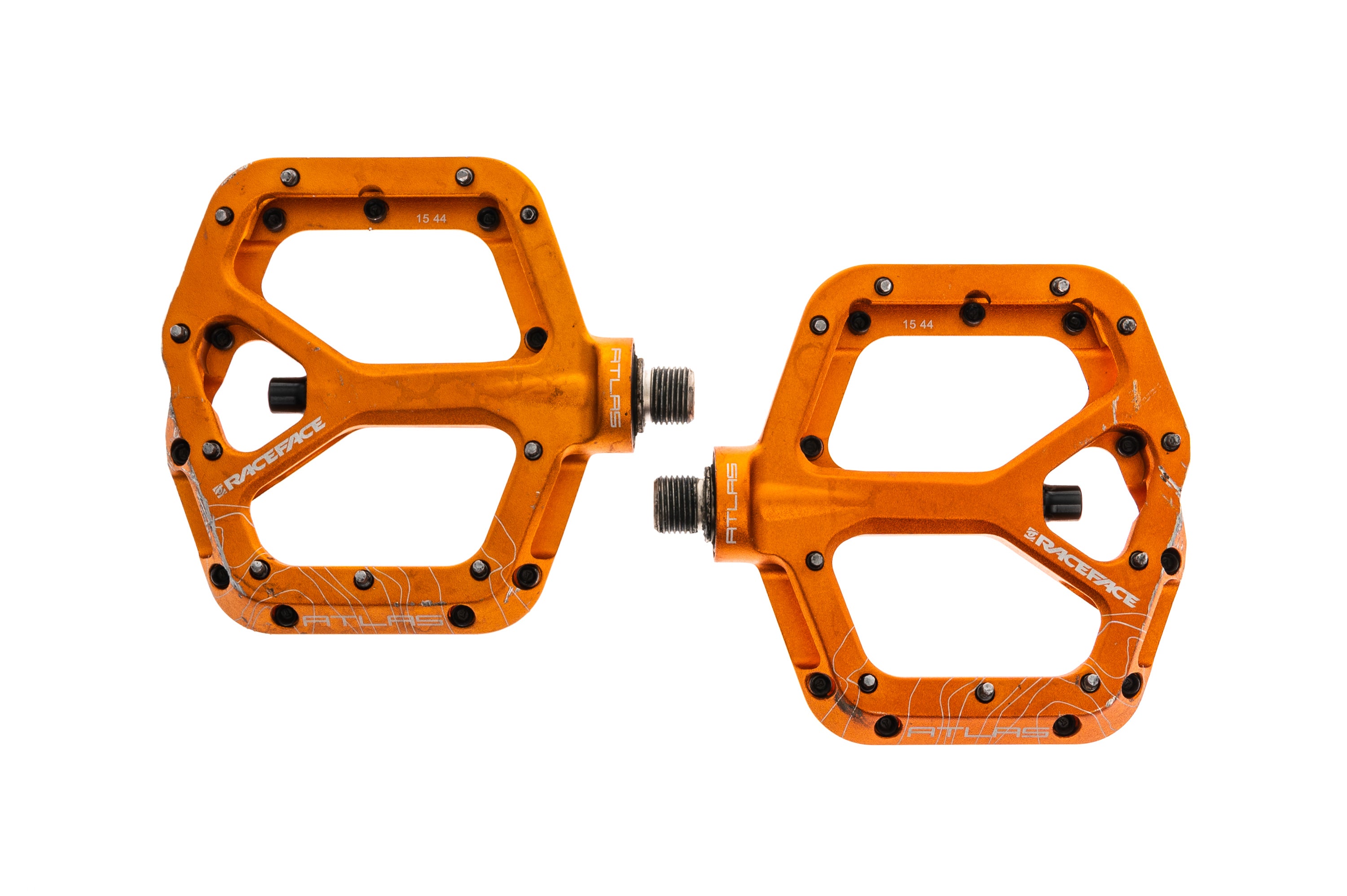 atlas mtb pedals Race Face Atlas Pedals Platform Orange