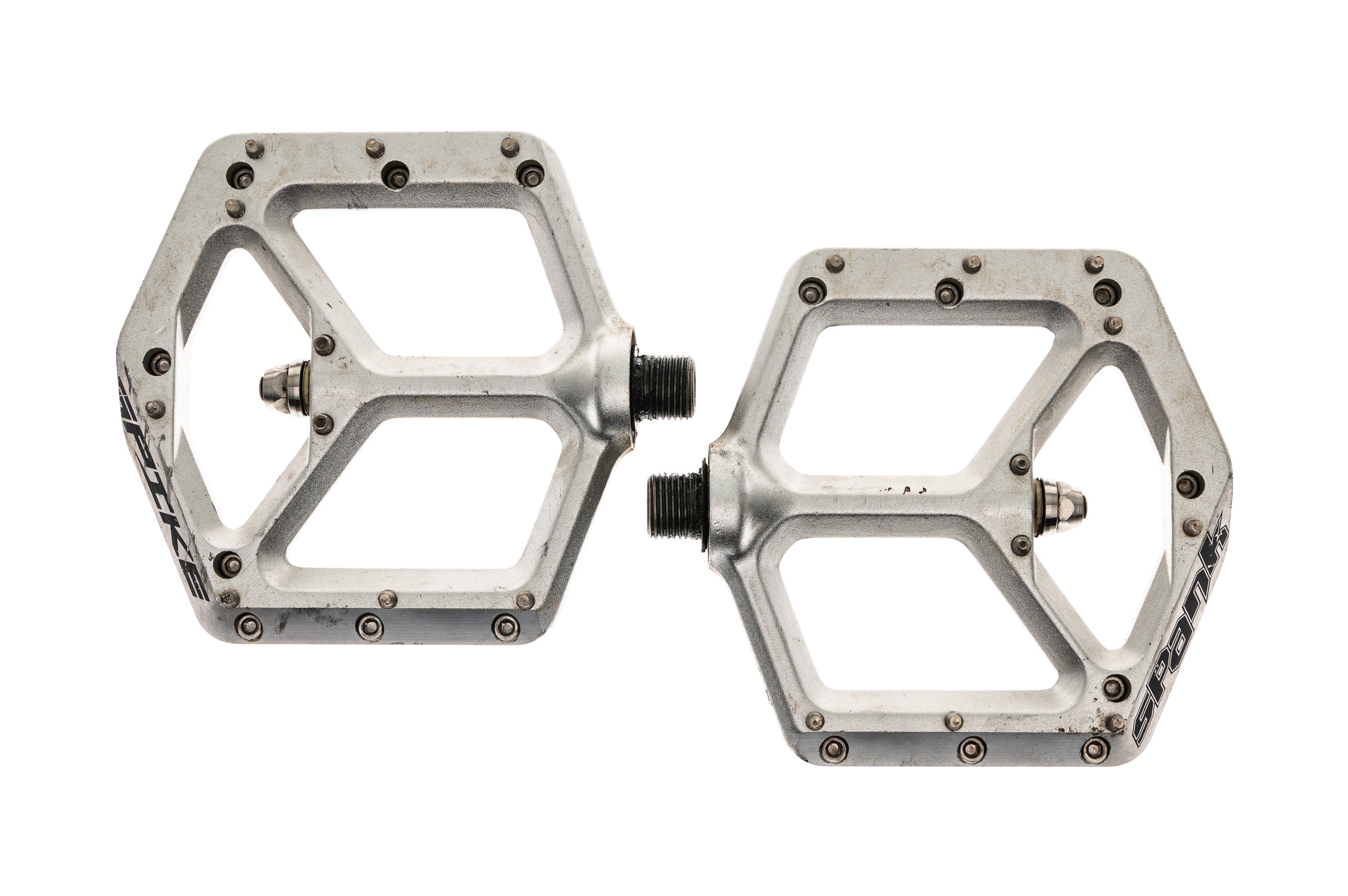 Spank Spike Pedals Platform Silver