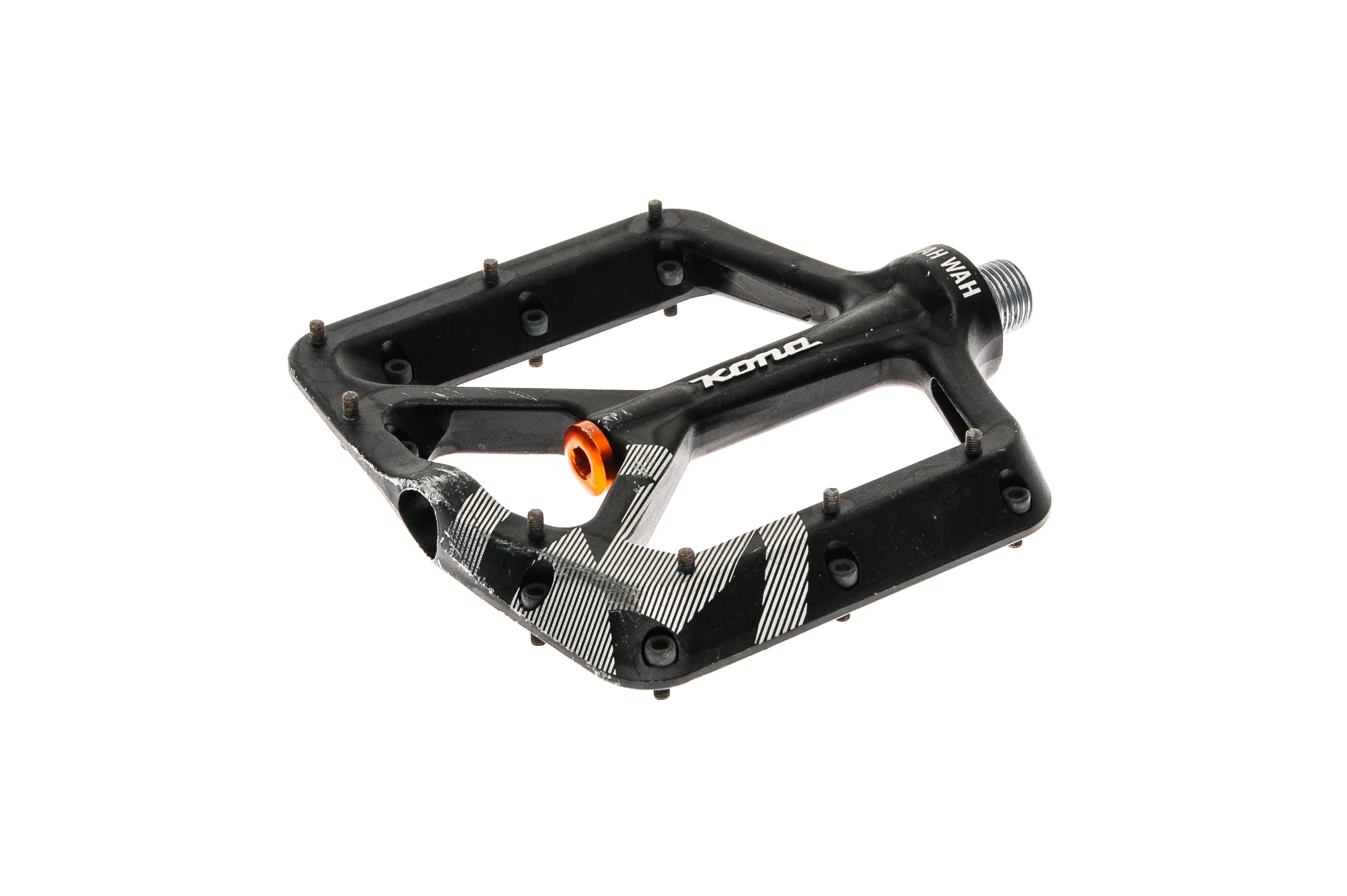 kona flat pedals Kona Wah Wah 2 Alloy Pedals Platform Black