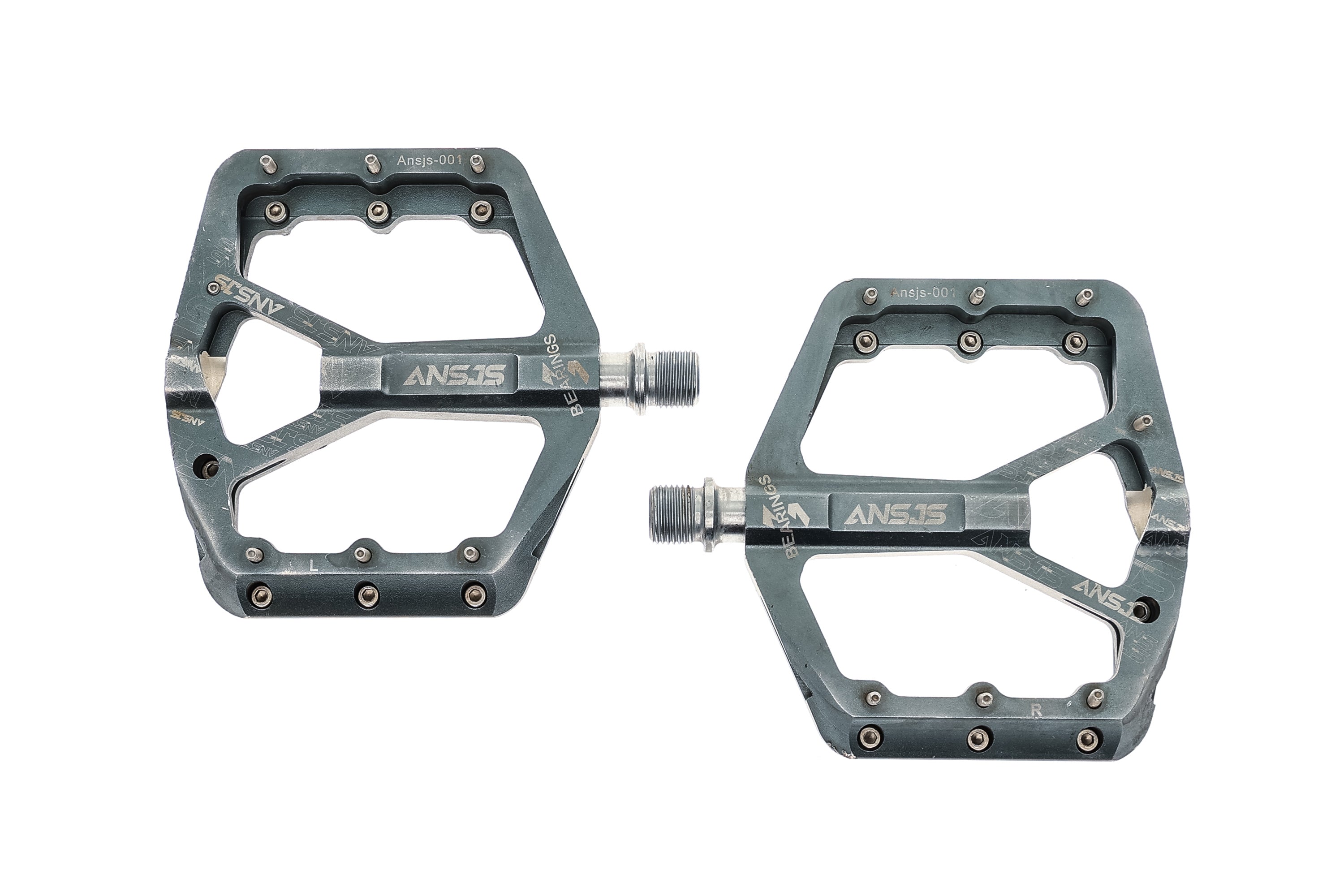ansjs pedals review ANSJS Mountain Bike Pedals Platform Gray