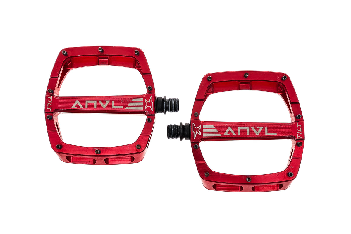 anvl tilt pedals ANVL Tilt Alloy V3 Pedals Platform Red