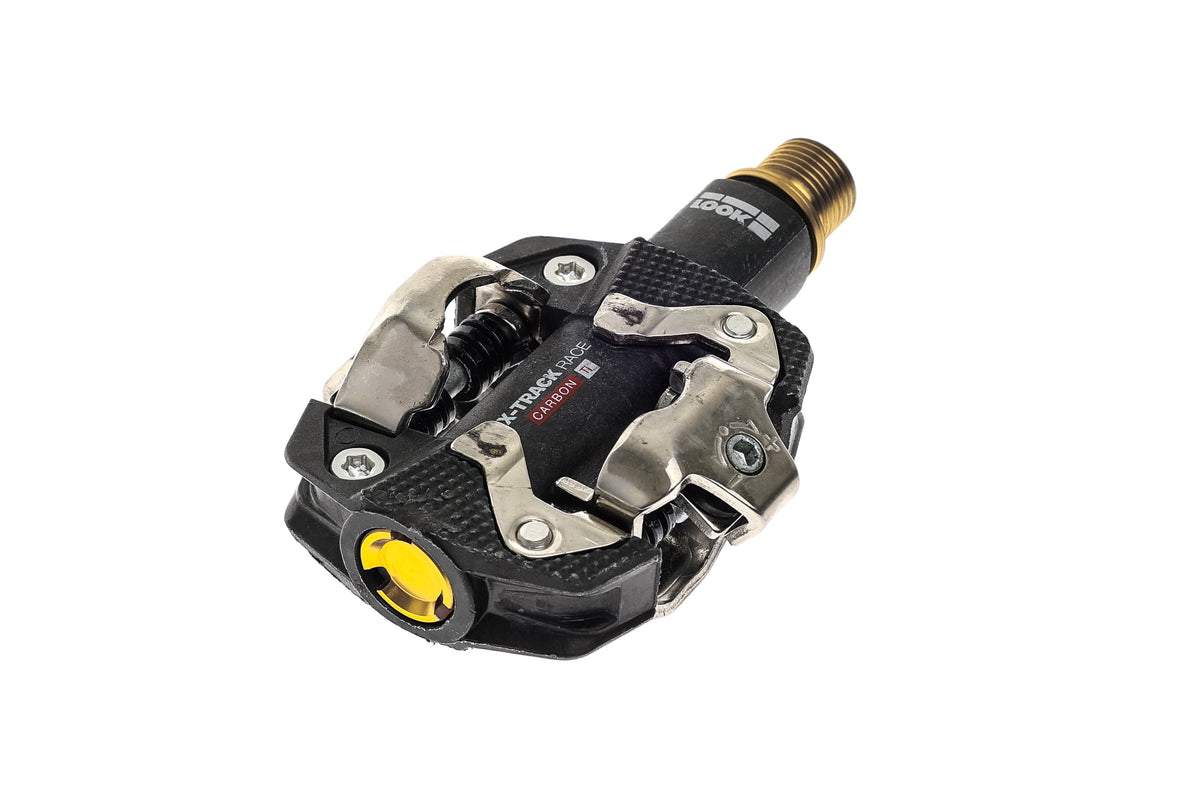 Look X-Track Race Carbon Ti MTB Pedals - Titanium Axle, Carbon Body, 9/16'' Clipless