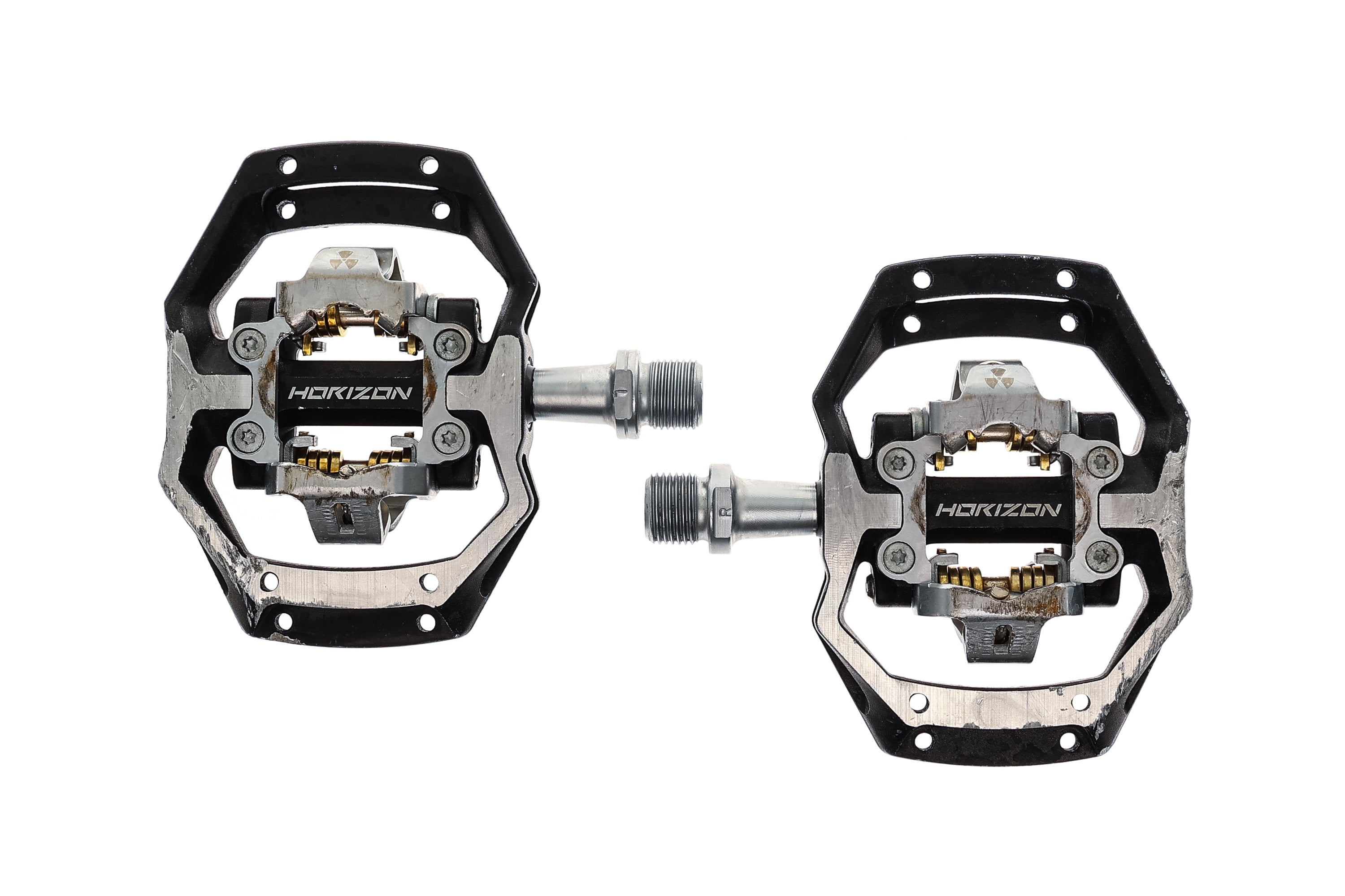 Nukeproof Horizon Pedals Clipless Black/Sliver The Pro's Closet