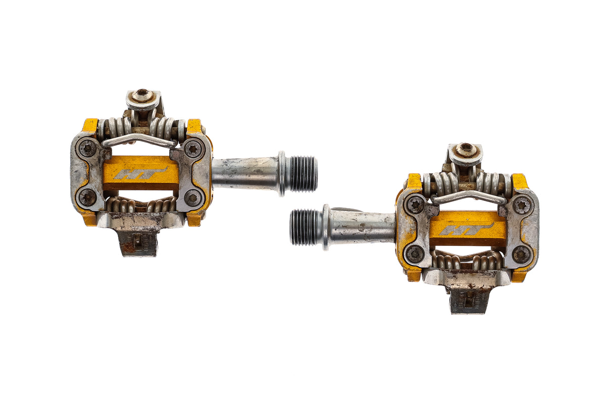 HT M1 Pedals Pedals Clipless Pedals Gold The Pro's Closet