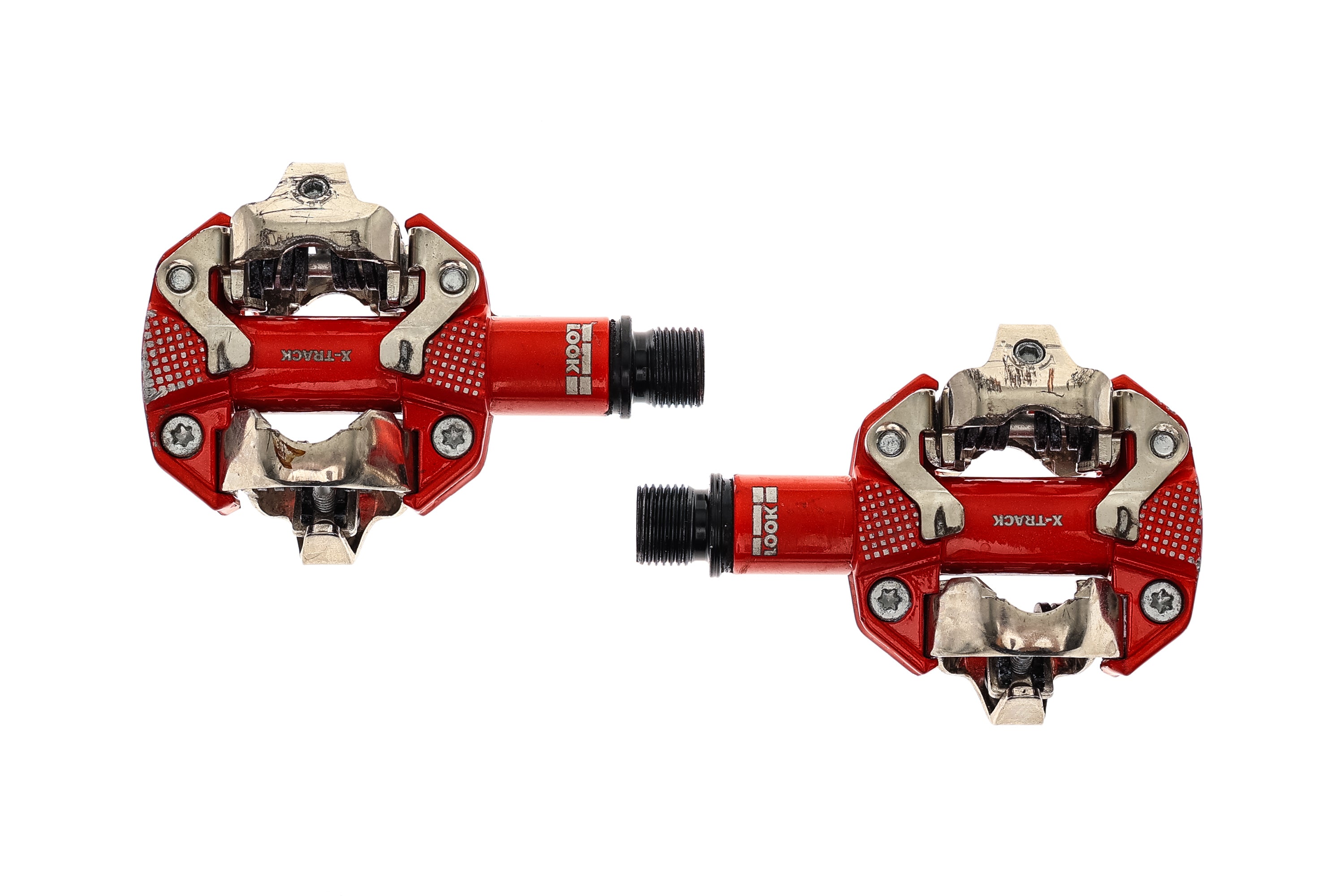 Look XTrack Pedals Clipless Red The Pro's Closet
