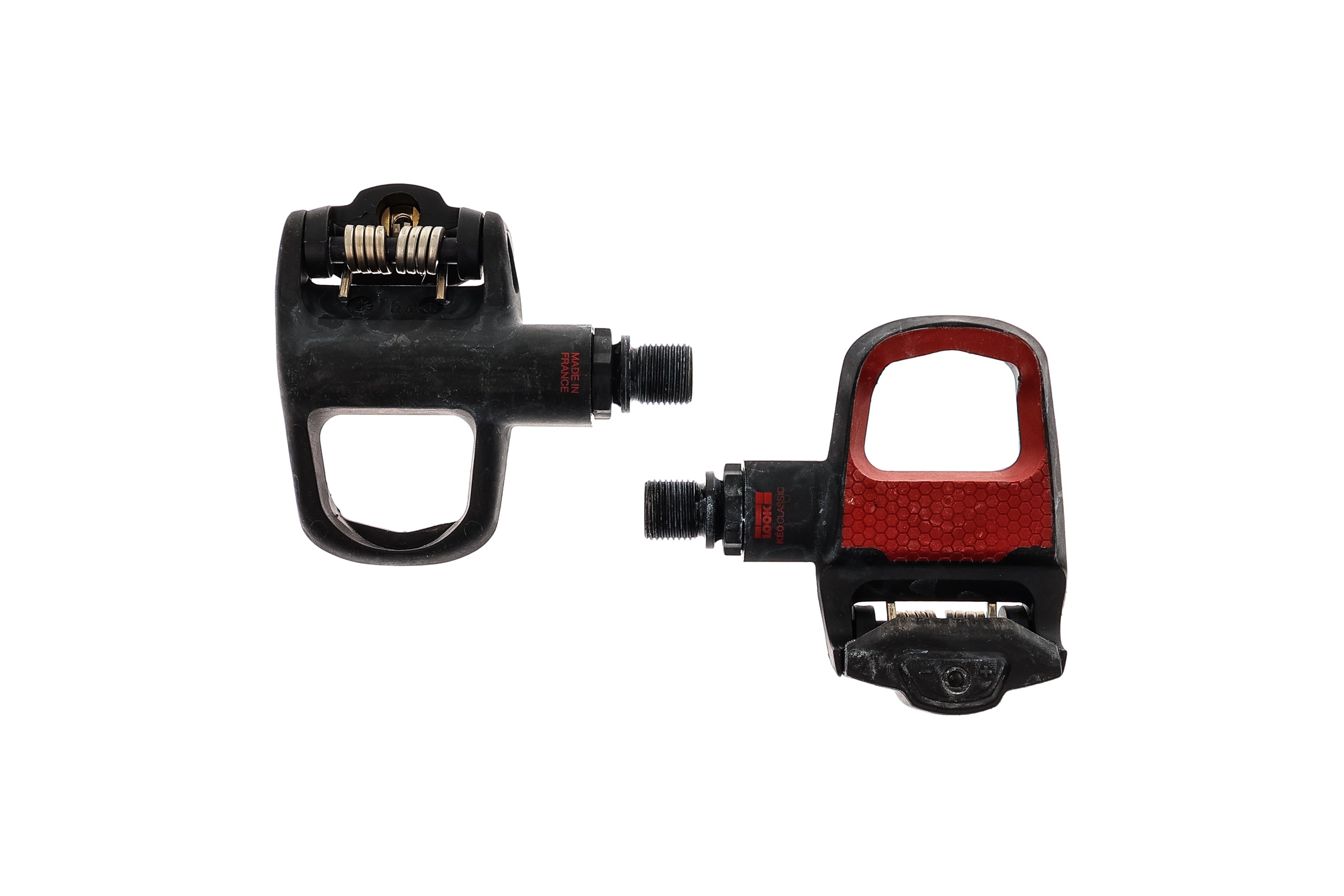Look Keo Classic Pedals Clipless Black/Red The Pro's Closet