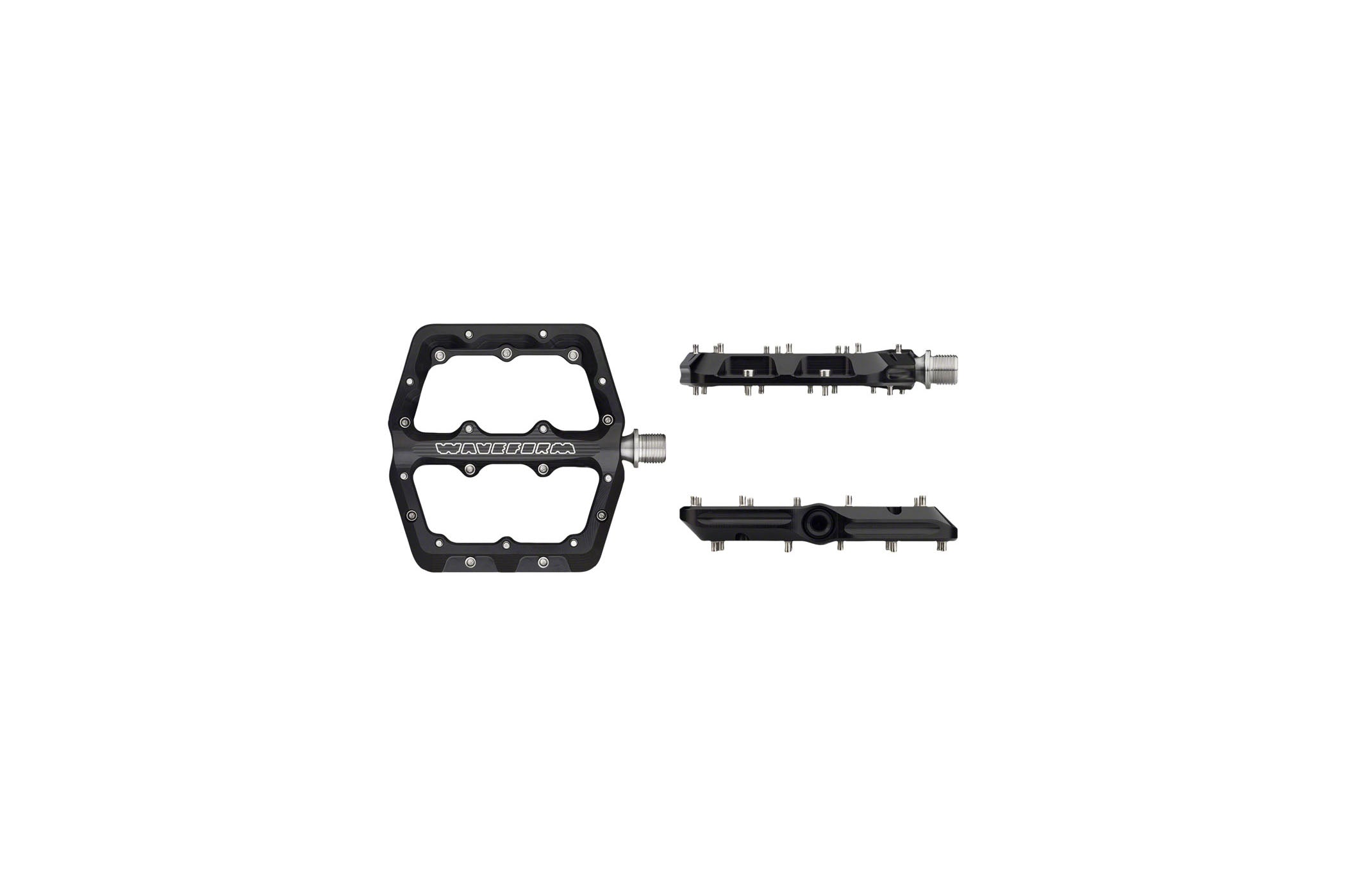 deore xt flat pedals Wolf Tooth Waveform Pedals