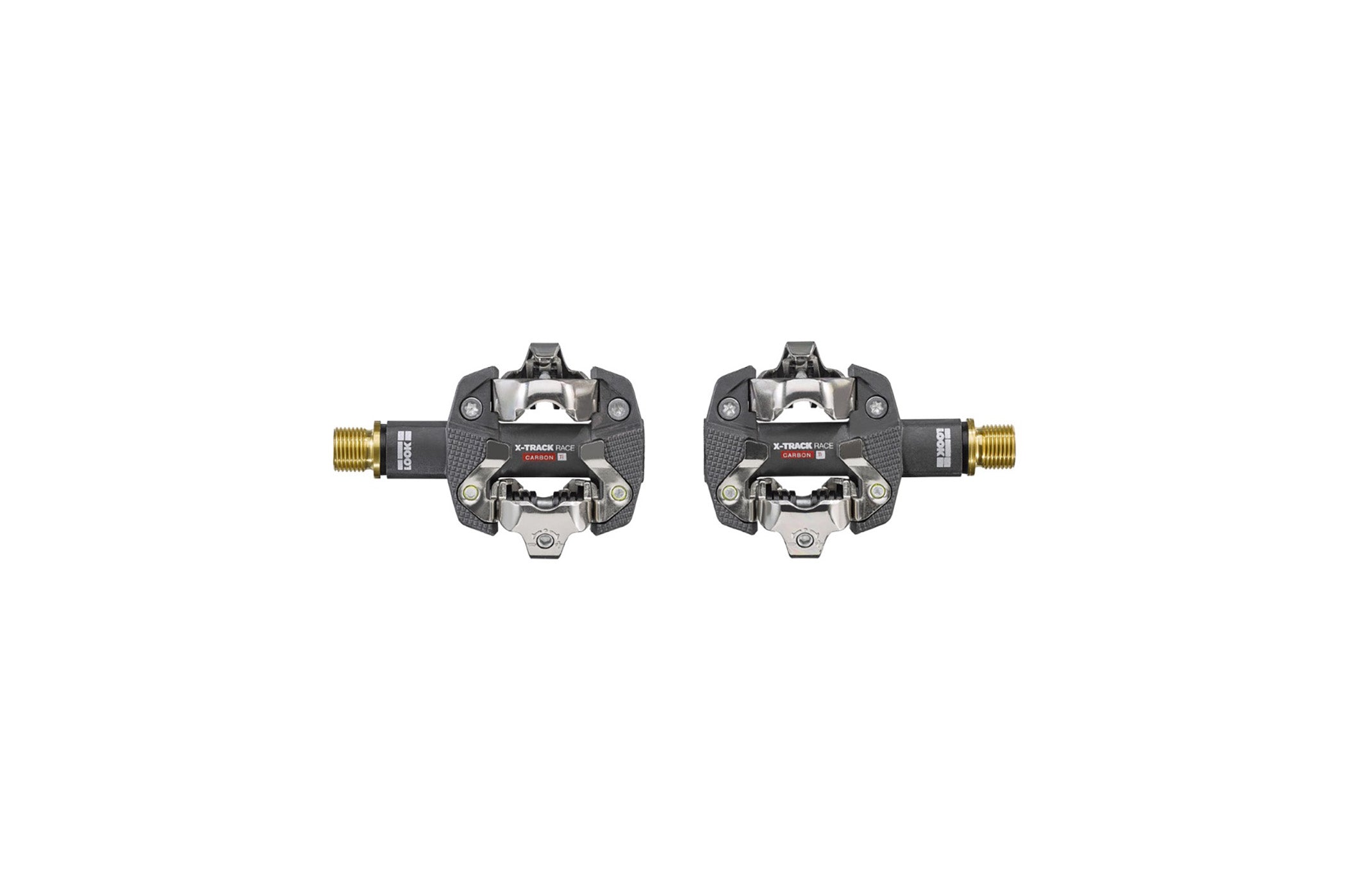 look x track race carbon ti pedal LOOK X-Track Race Carbon Ti Pedals (Black)