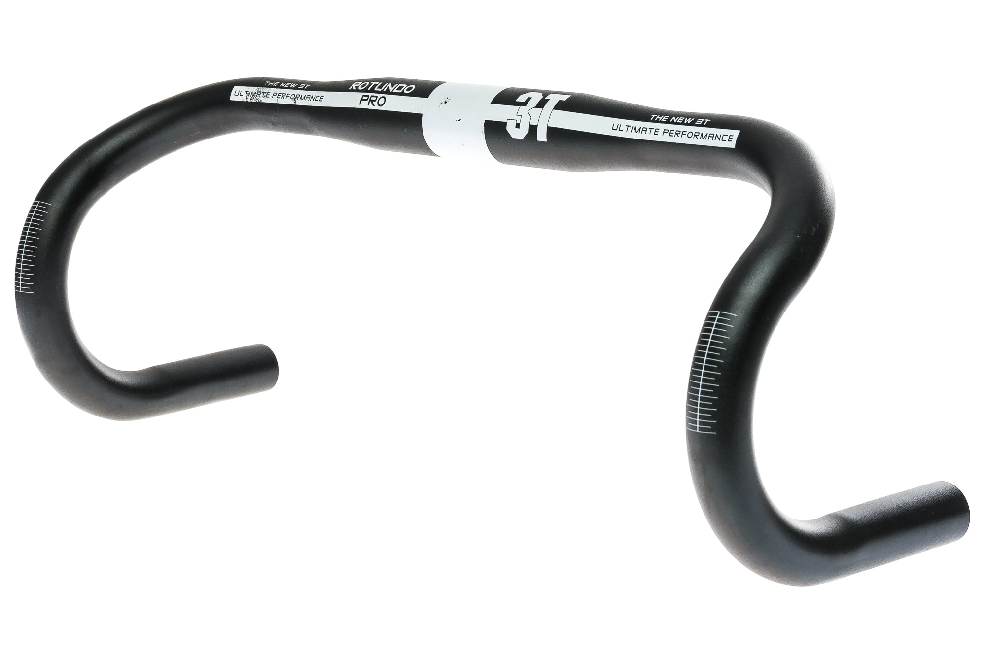 3T Ergonova Handlebar 31.8mm x 40cm Aluminum Bla | The Pro's Closet