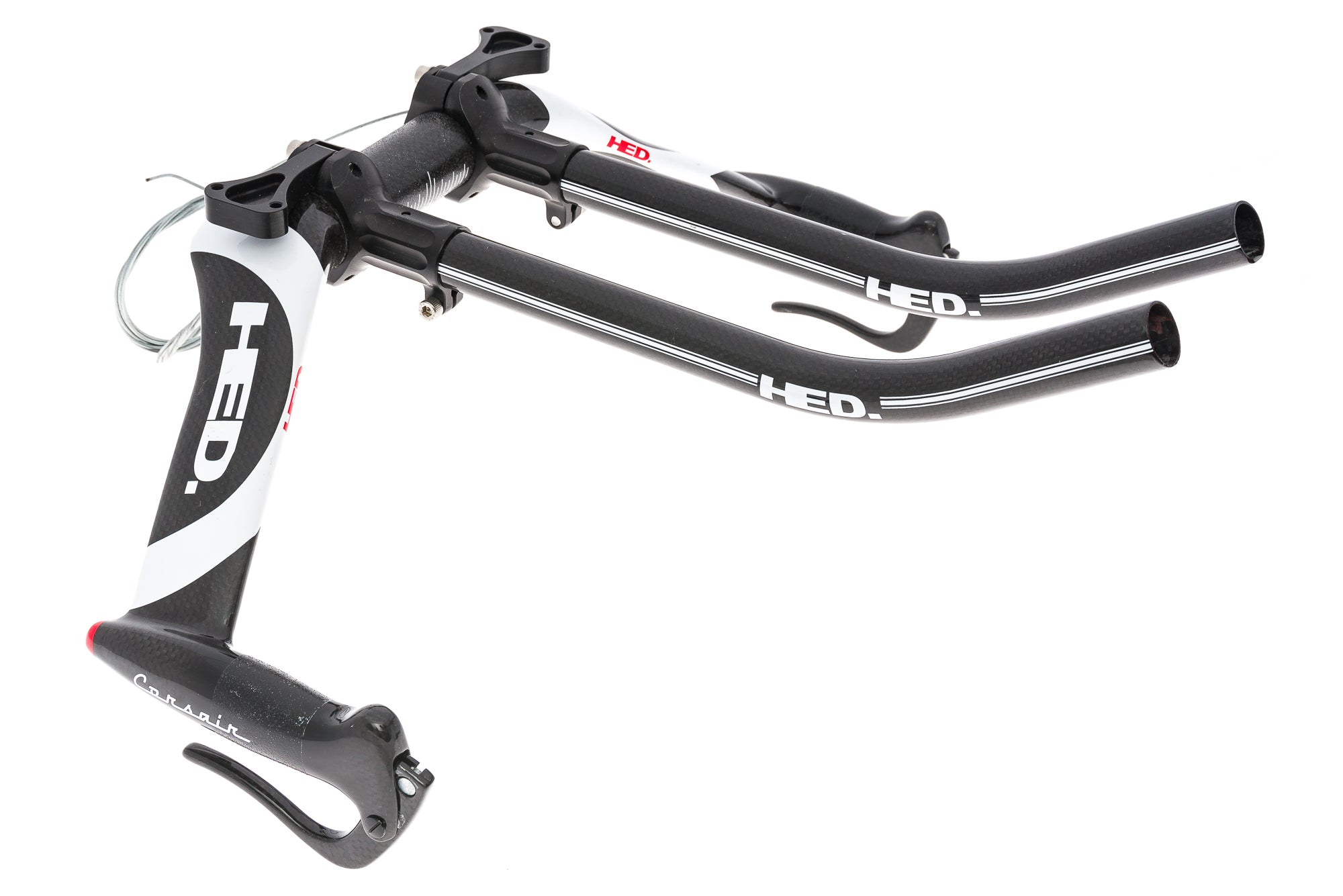 HED CORSAIR E Drop カーボンベースバー HED Corsair Aero Handlebar 31.8mm x 42cm Carbon | The Pro's Closet