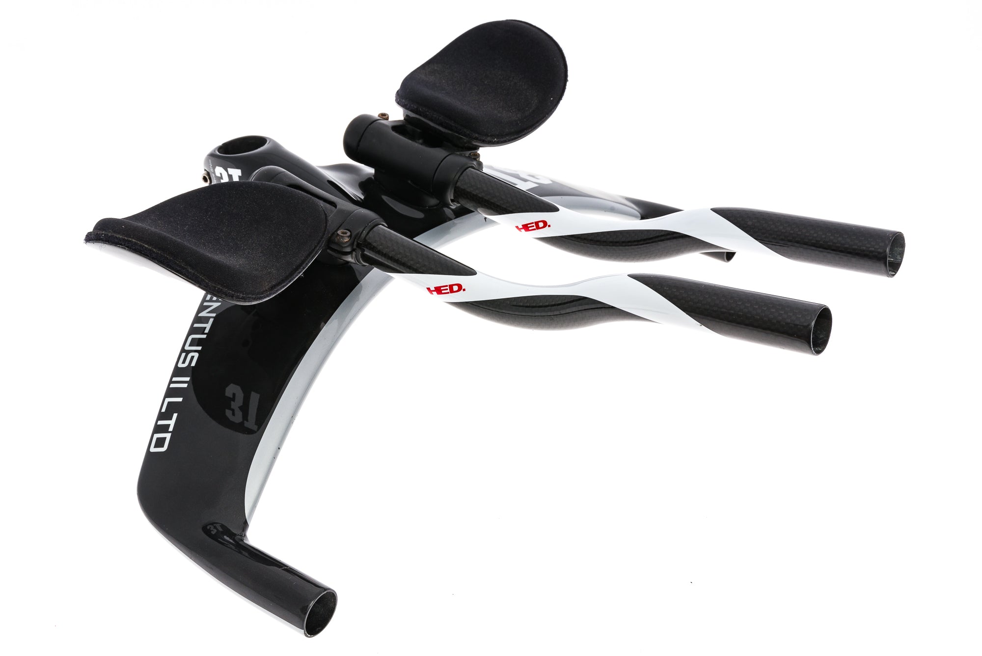 3T Ventus II LTD Aerobar x 40cm Carbon HED Carbon Extensions