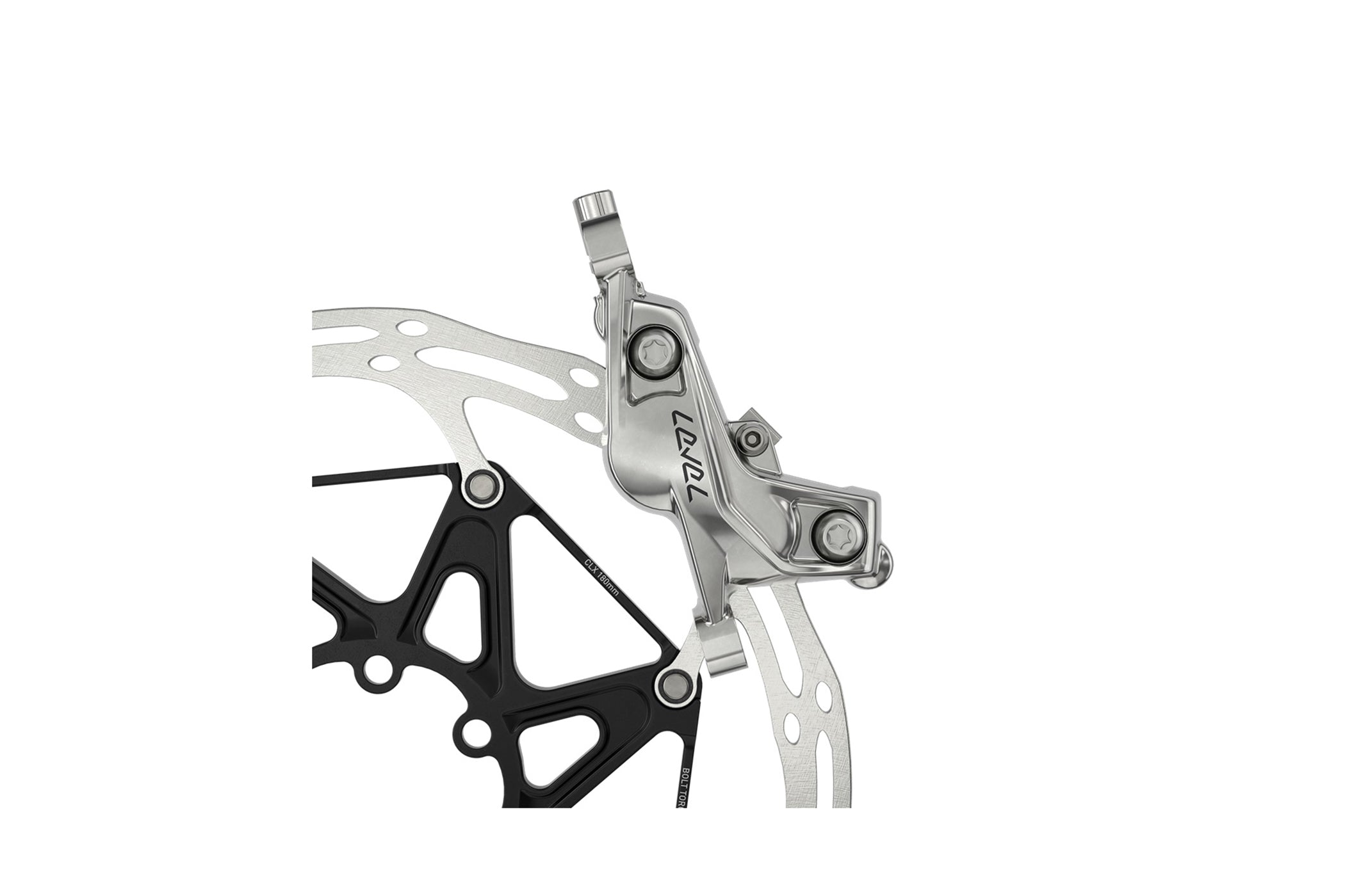 SRAM Level Ultimate Stealth 4 Piston Carbon Lever Brake Set C1