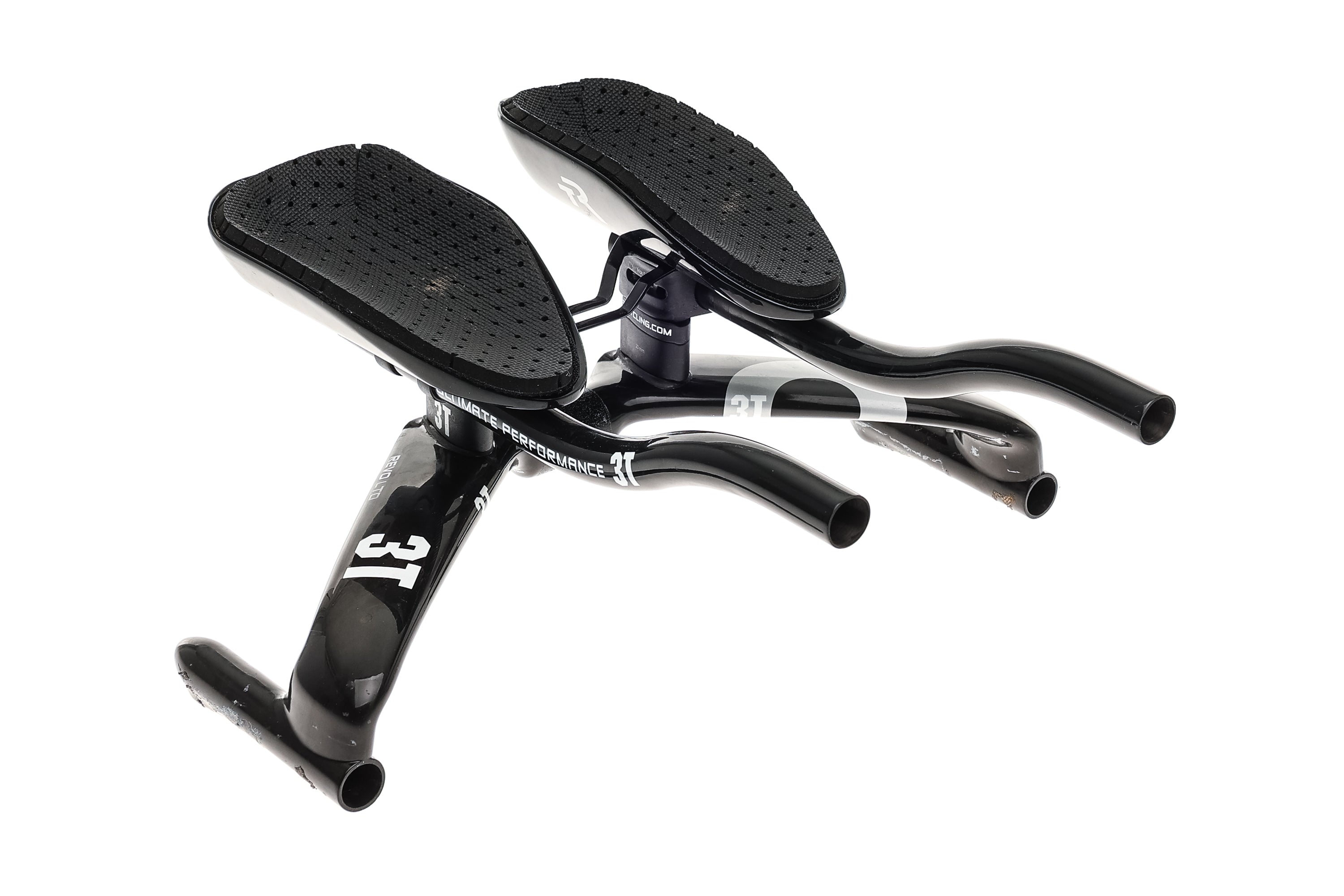 3T Revo LTD Aerobars 31.8mm x 400mm Carbon Black | The Pro's Closet