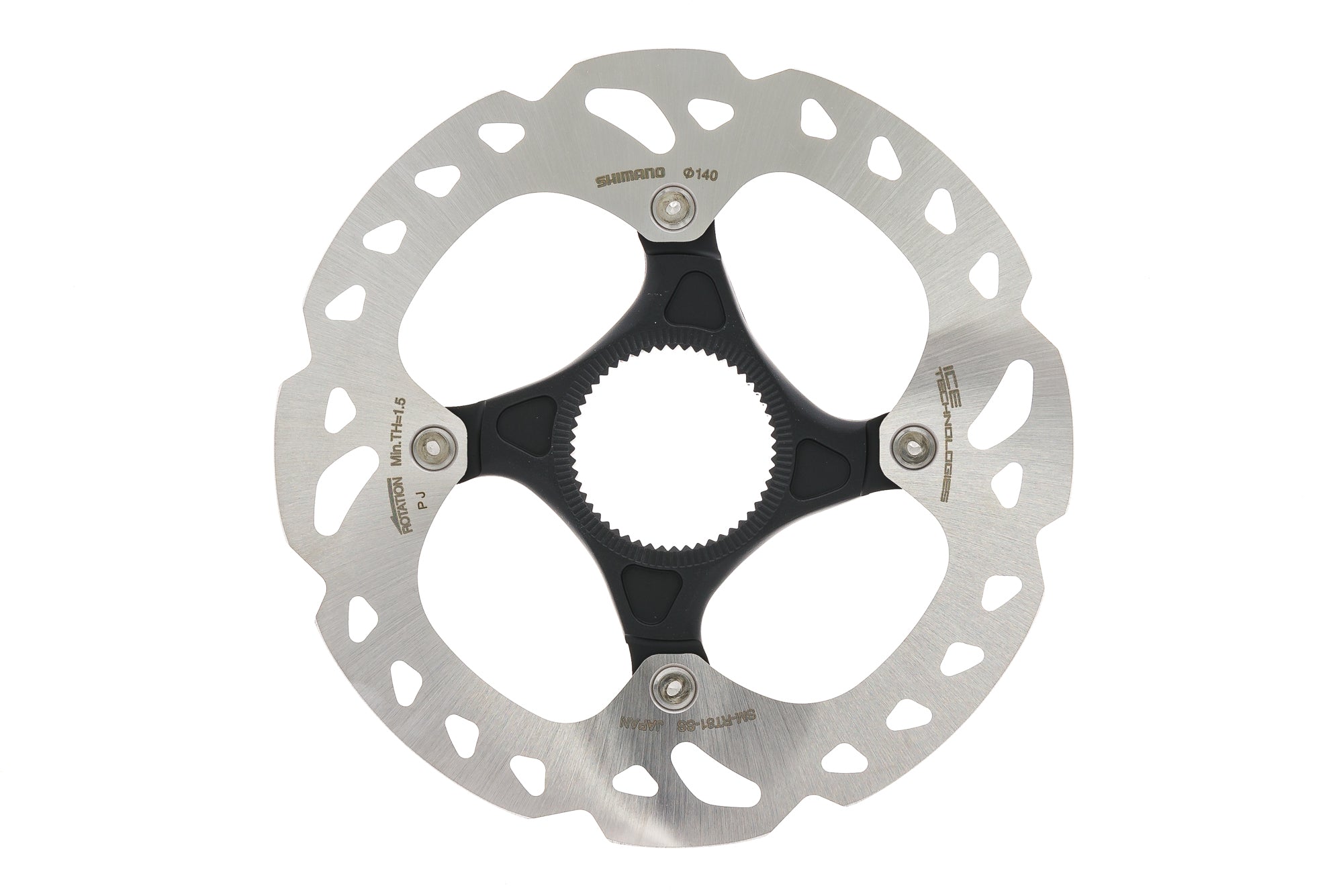 Shimano SM-RT81-SS Ice Tech Disc Brake Rotor 140 | The Pro's Closet